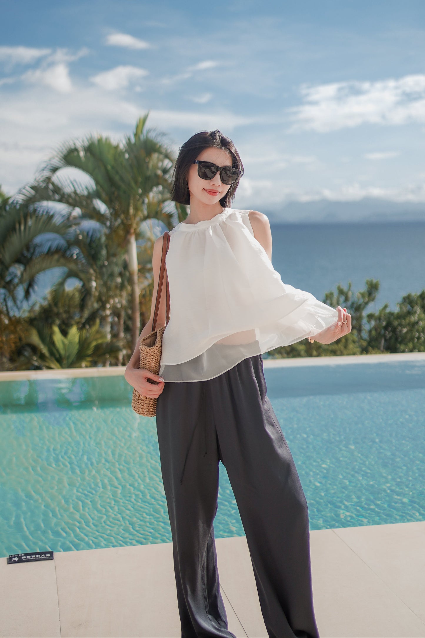 ℰ́𝓉ℯ́ Layered Veil Top ᵇᵉˢᵗ ⁱᵗᵉᵐ