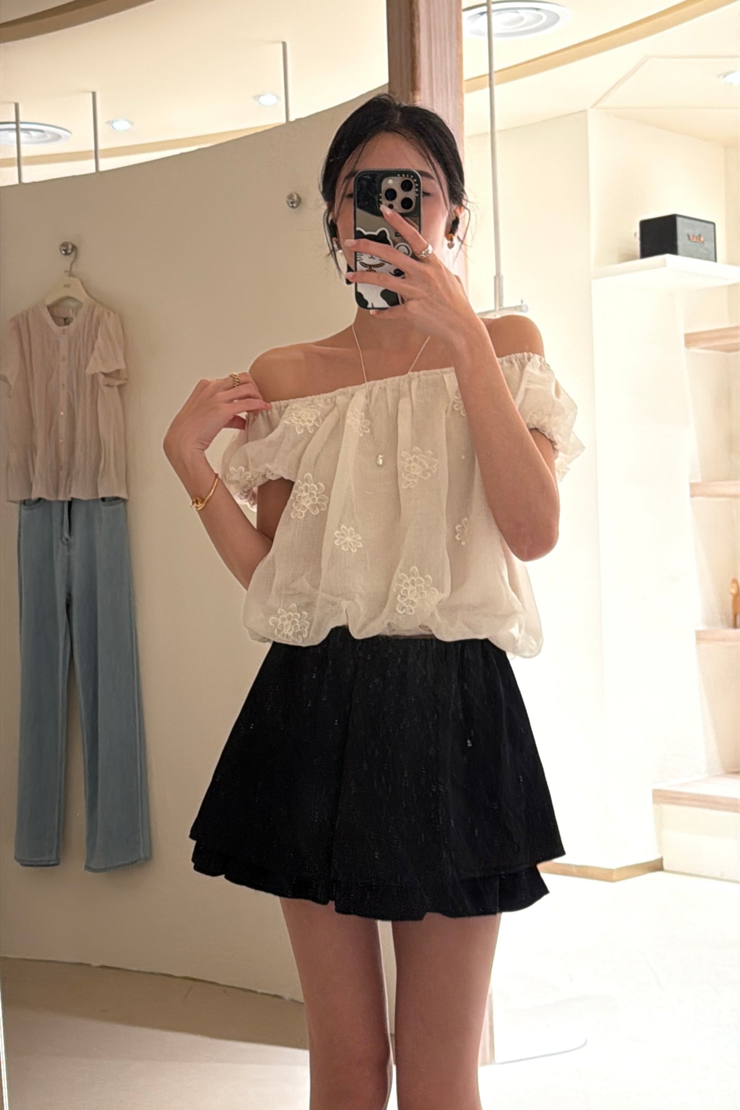 〖少女可愛〗 Bloom Puff Top & Flare Mini Skort ✨Best套裝 【原價$950】