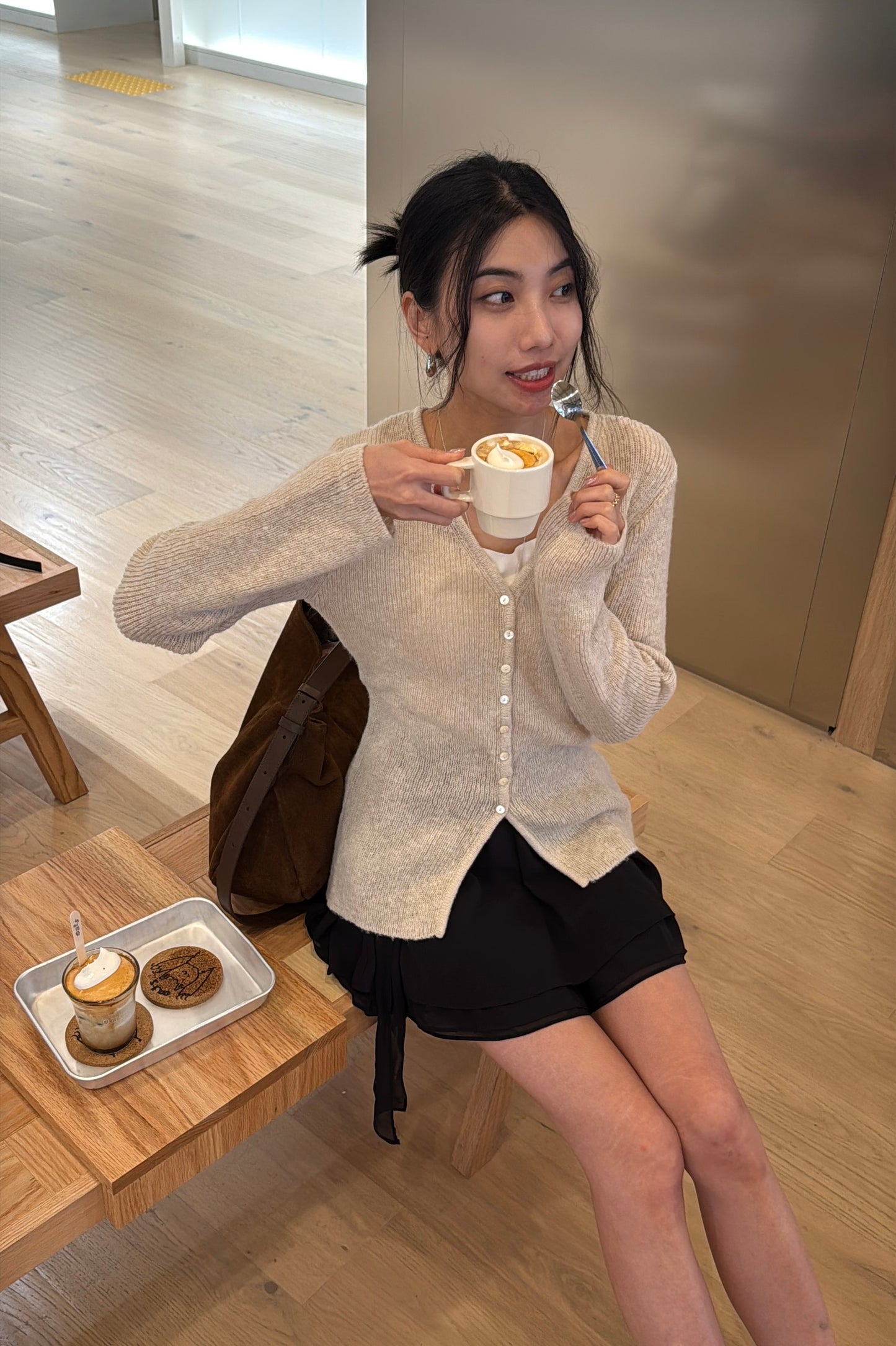 𝐒𝐞𝐩🇰🇷 V-neck Longline Knit