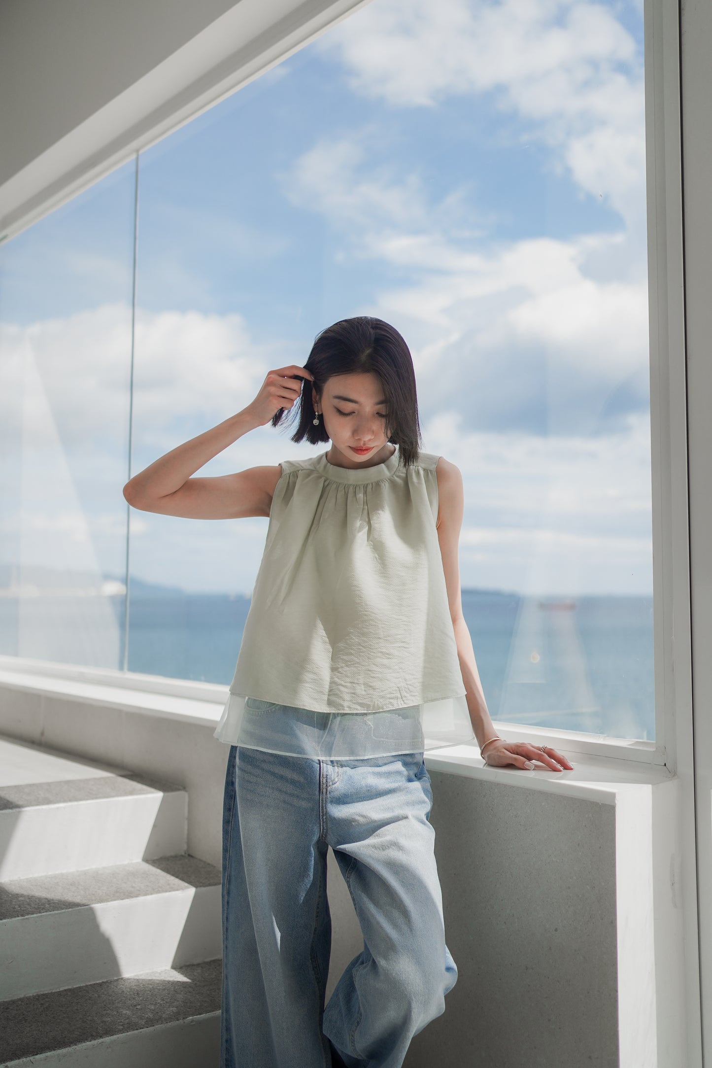 ℰ́𝓉ℯ́ Layered Veil Top ᵇᵉˢᵗ ⁱᵗᵉᵐ