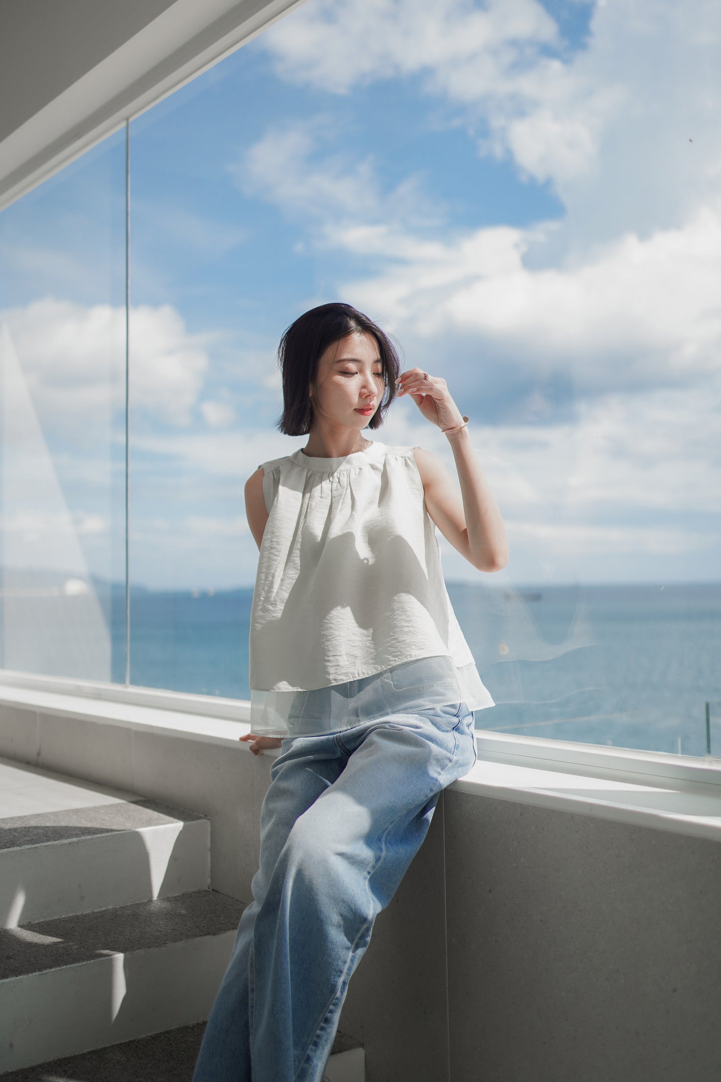 ℰ́𝓉ℯ́ Layered Veil Top ᵇᵉˢᵗ ⁱᵗᵉᵐ
