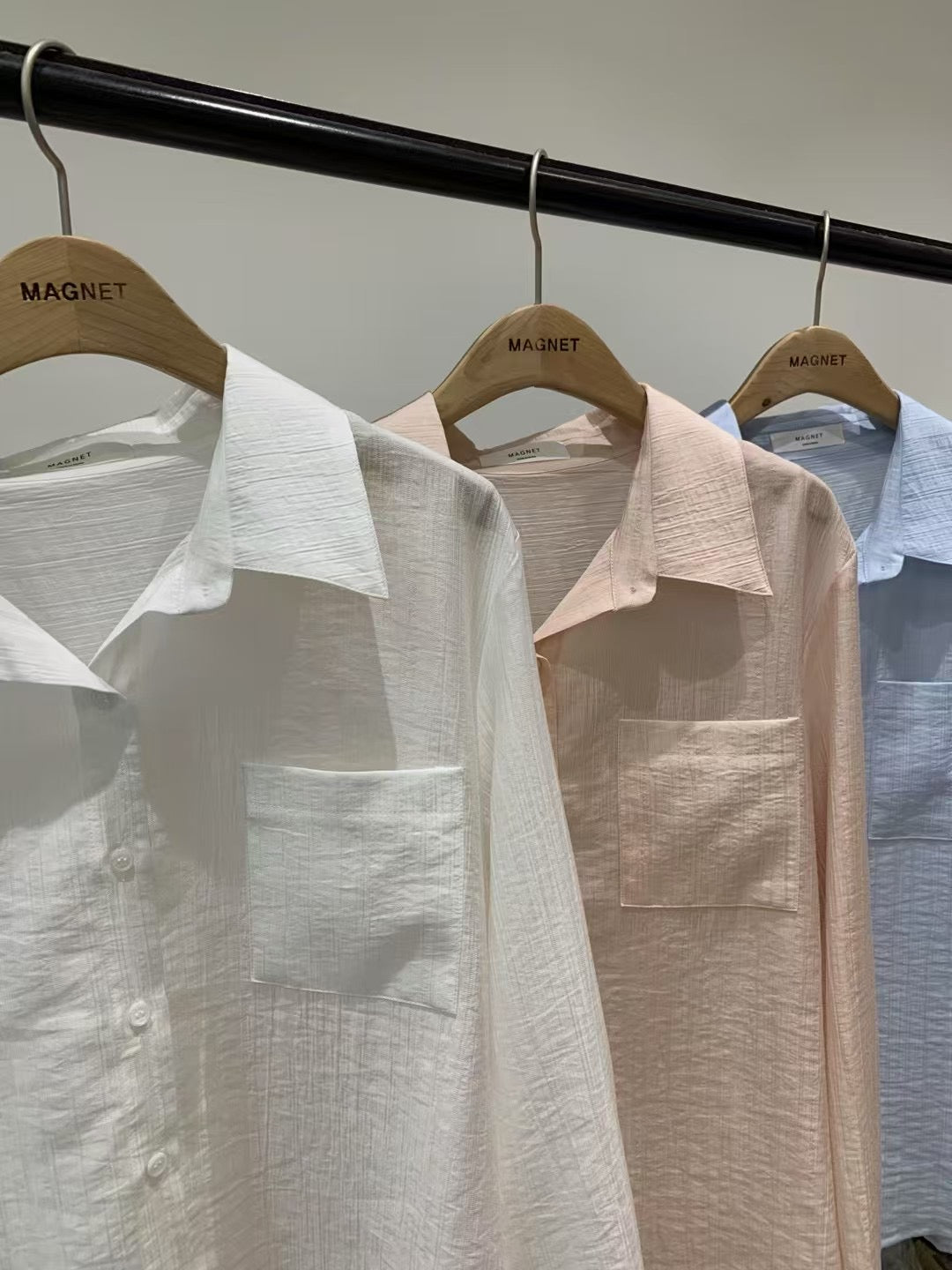 𝐌𝐚𝐲🇰🇷 【高級天絲】Tencil Flowing Shirt