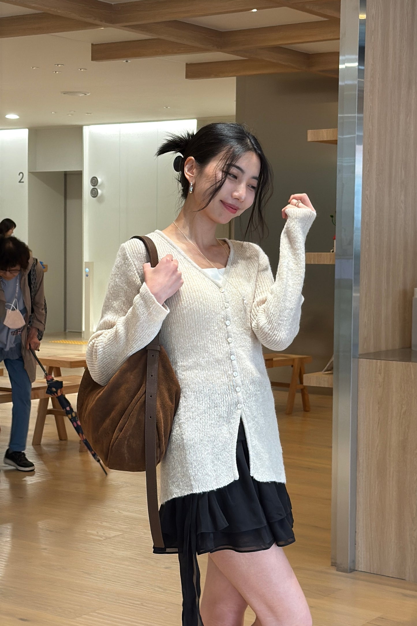 𝐒𝐞𝐩🇰🇷 V-neck Longline Knit