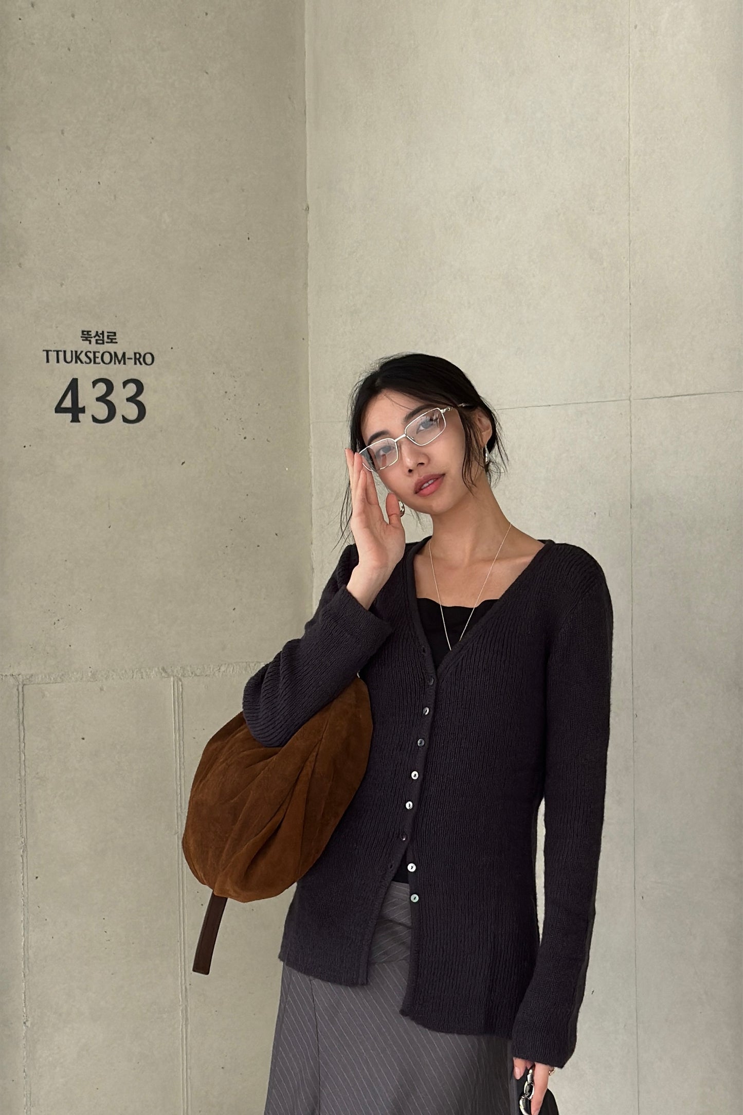 𝐒𝐞𝐩🇰🇷 V-neck Longline Knit