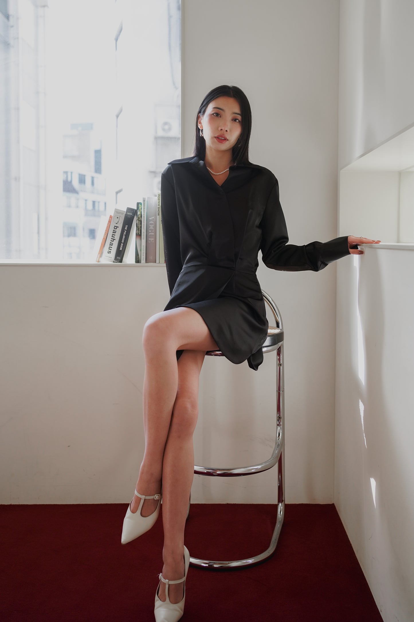 Silky Shirt Dress 𝙎𝙖𝙡𝙚❣️