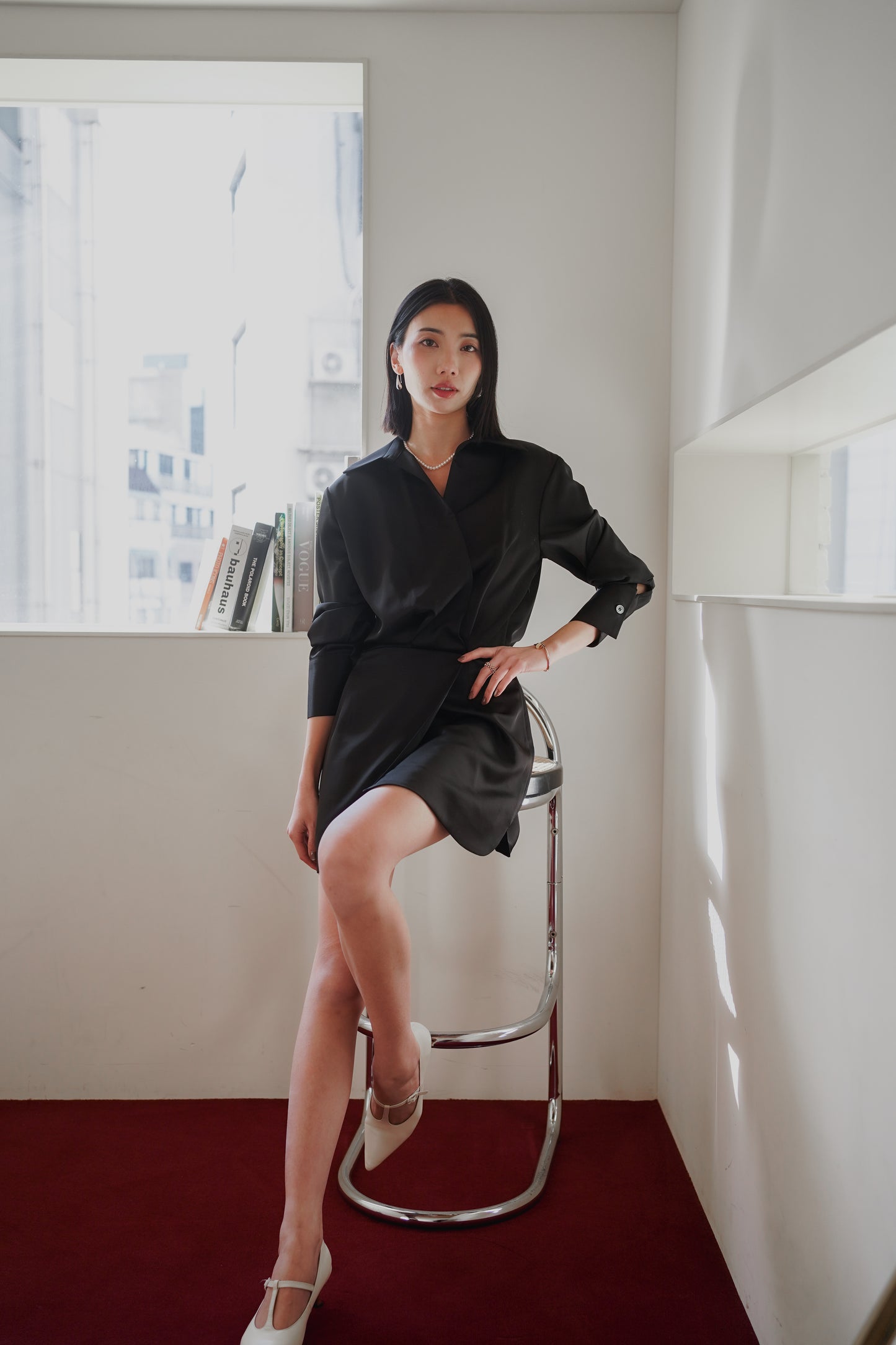 Silky Shirt Dress 𝙎𝙖𝙡𝙚❣️
