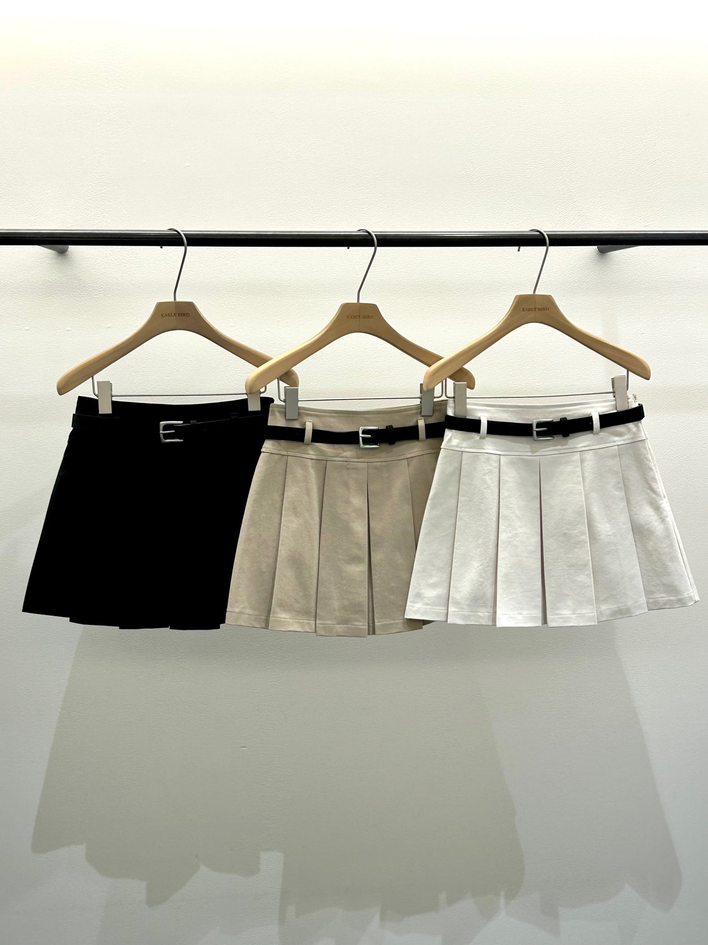 𝙎𝙖𝙡𝙚 Belted Cotton Mini Skort