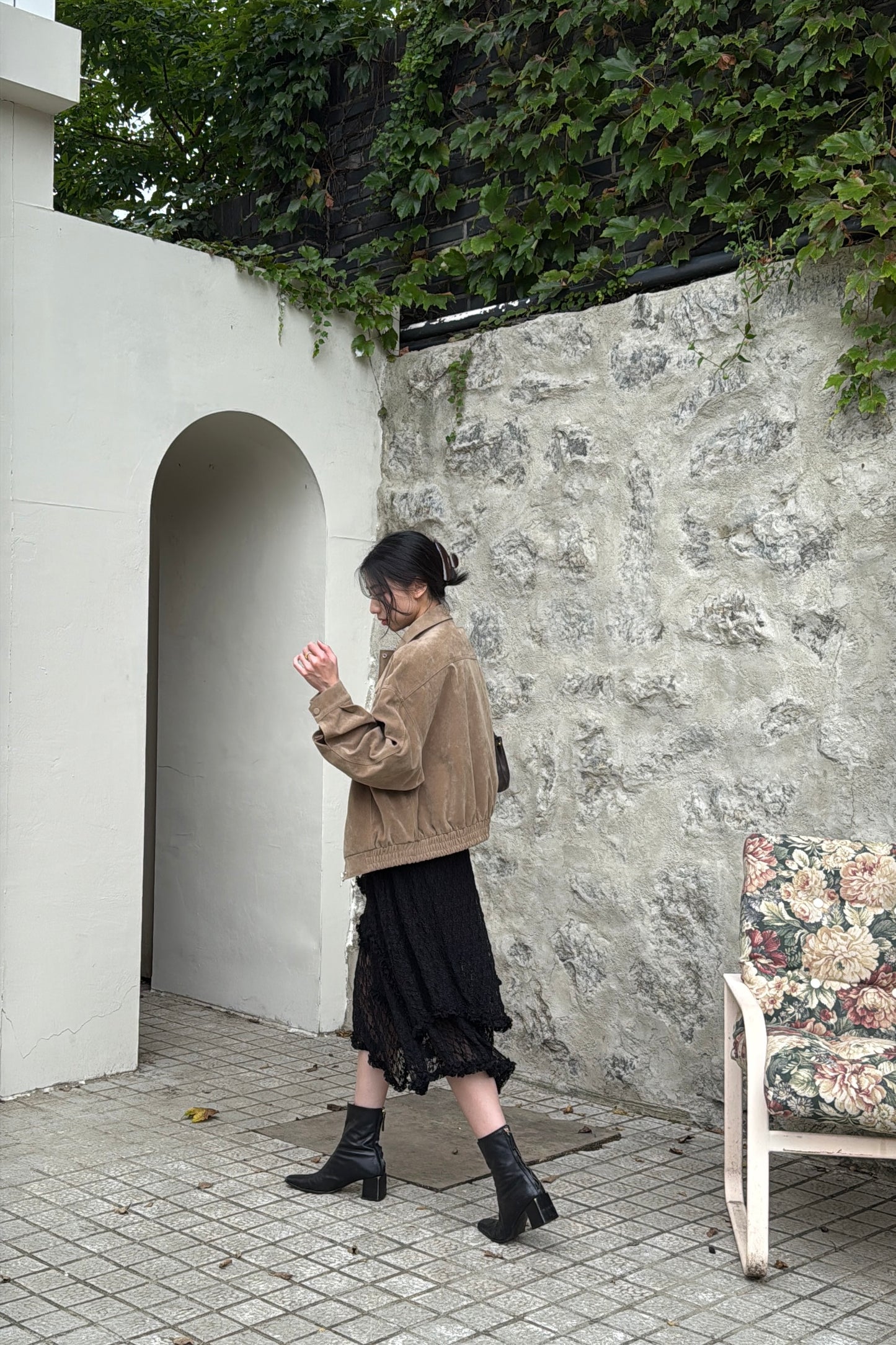 𝐒𝐞𝐩🇰🇷 Layered Lace Midi Skirt