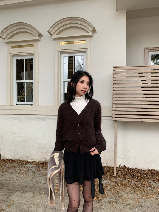 𝐍𝐨𝐯 Étoffe Soft Wool Cardigan 【親膚幼羊毛!】