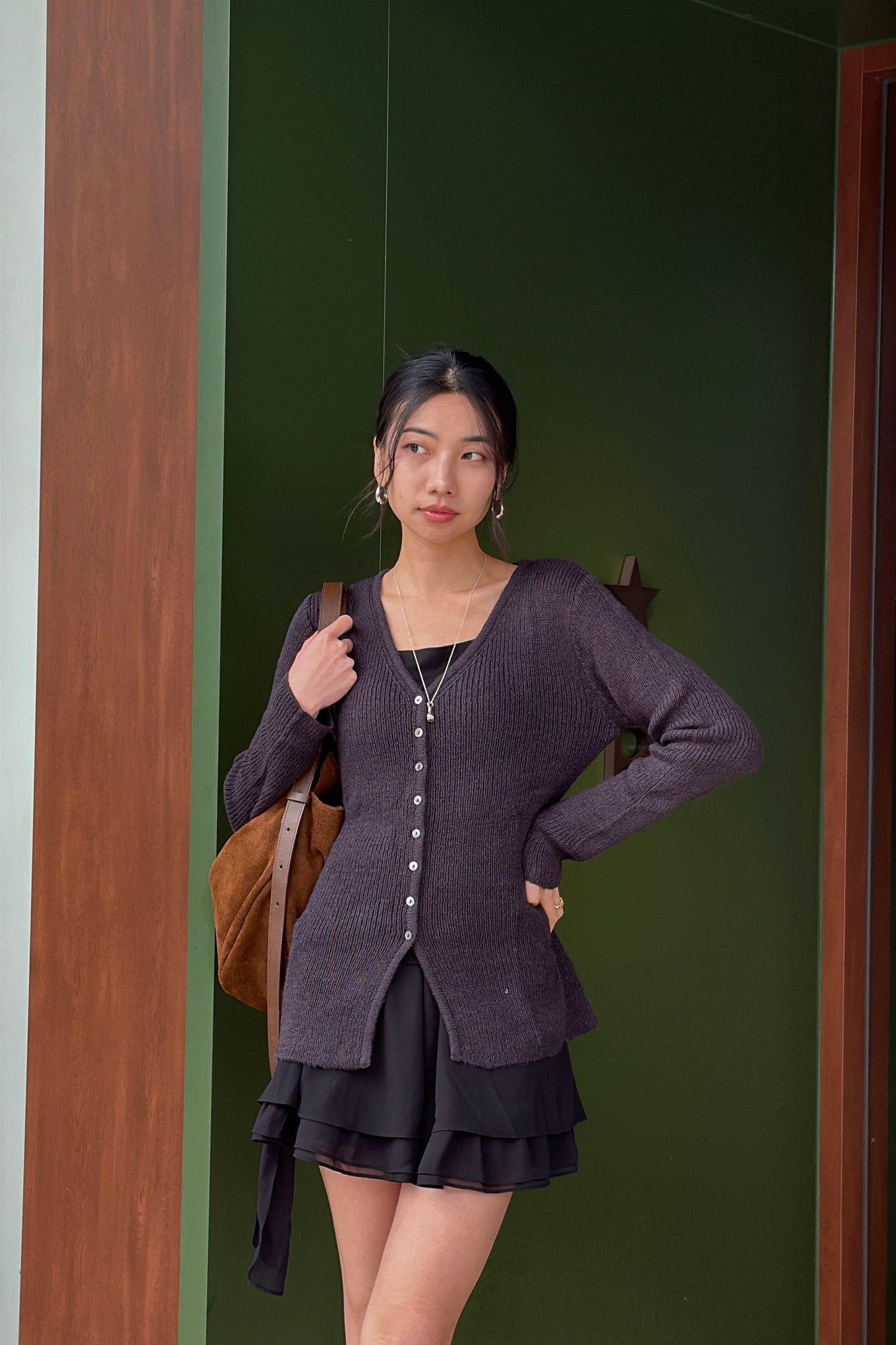 𝐒𝐞𝐩🇰🇷 V-neck Longline Knit