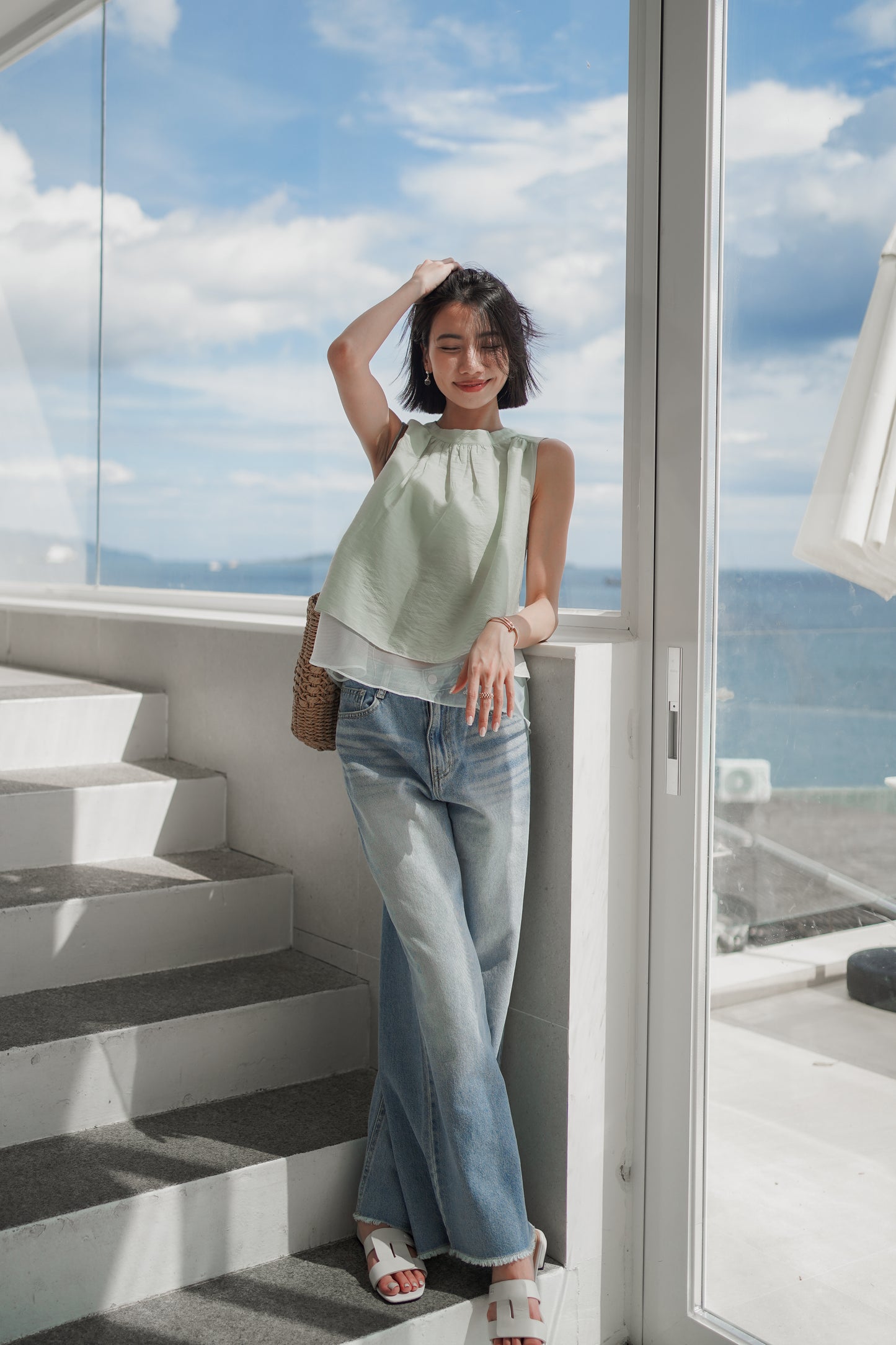 ℰ́𝓉ℯ́ Layered Veil Top ᵇᵉˢᵗ ⁱᵗᵉᵐ