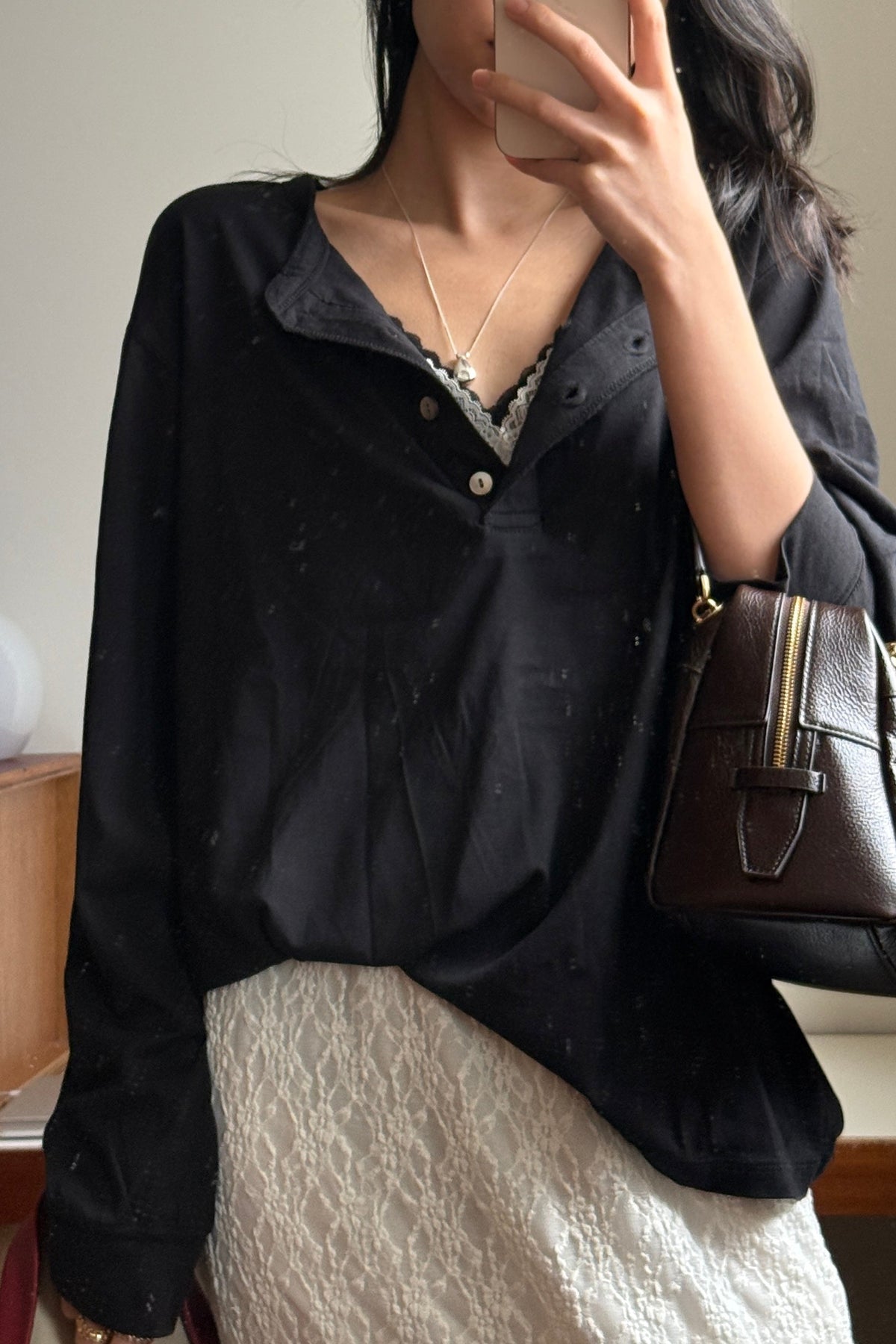 KR 𝐒𝐞𝐩【Cotton100】Off-Duty Henley