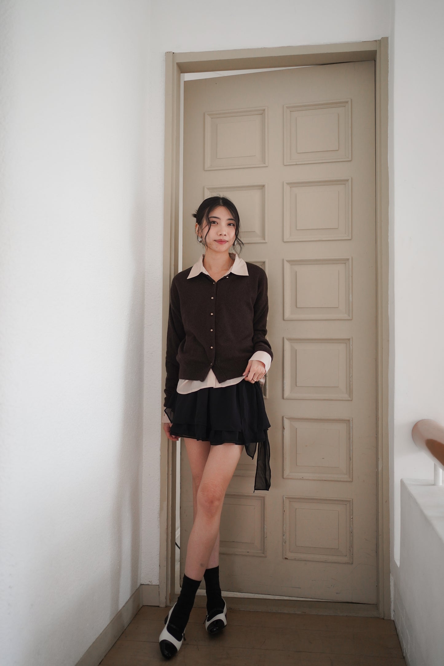 𝐒𝐞𝐩🇰🇷 Raccoon Round Neck Knit