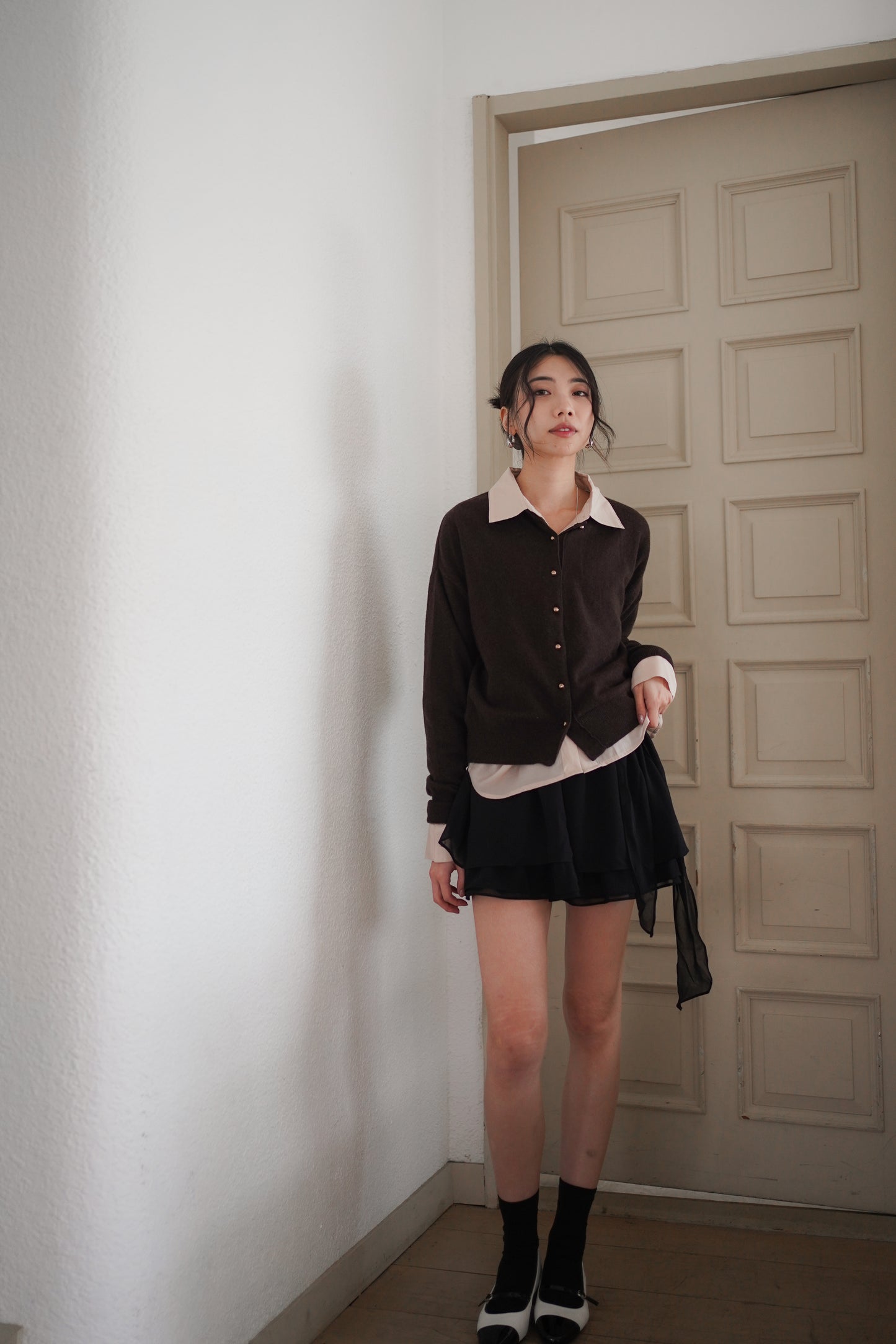 𝐒𝐞𝐩🇰🇷 Raccoon Round Neck Knit