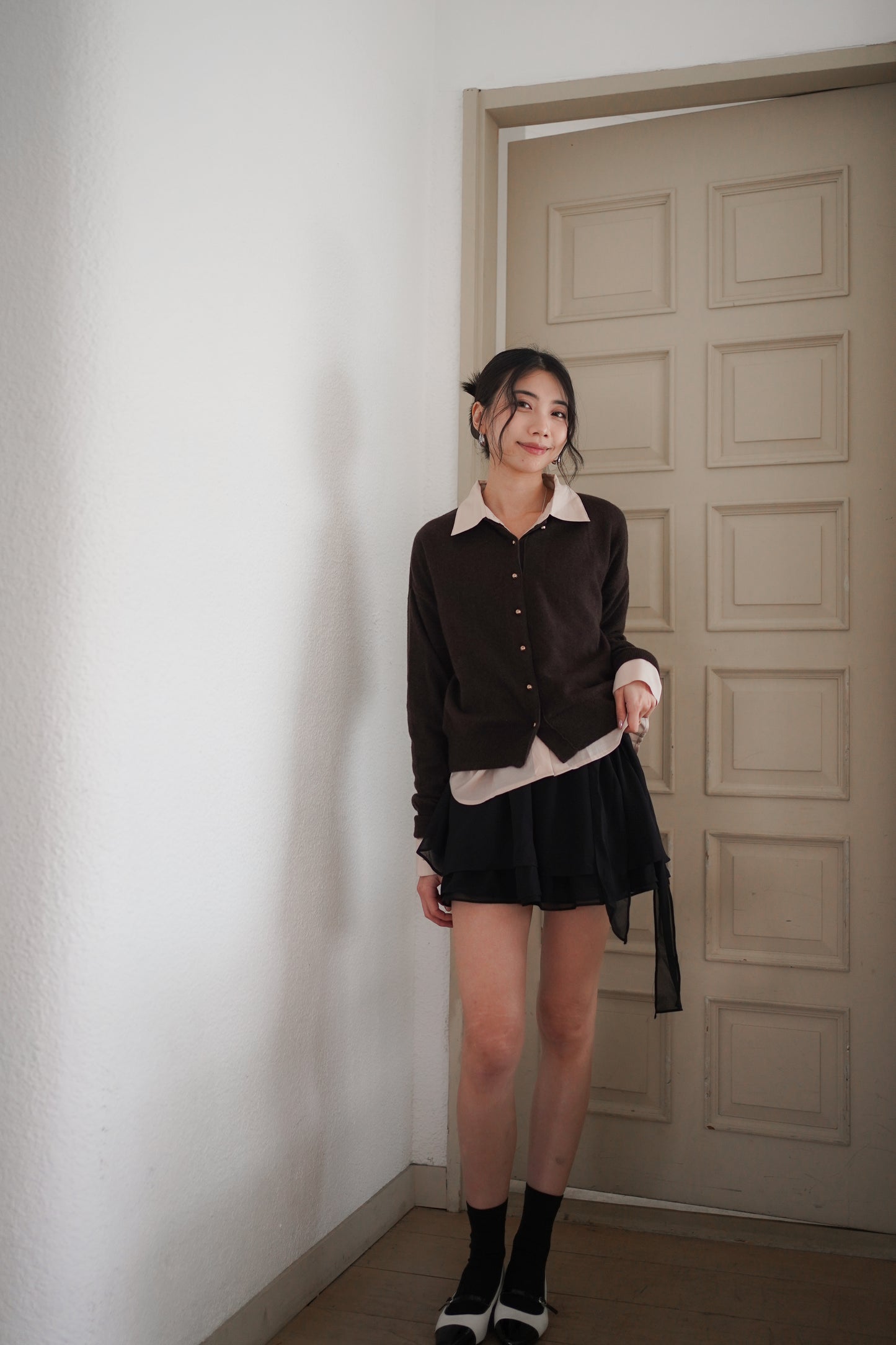 𝐒𝐞𝐩🇰🇷 Raccoon Round Neck Knit