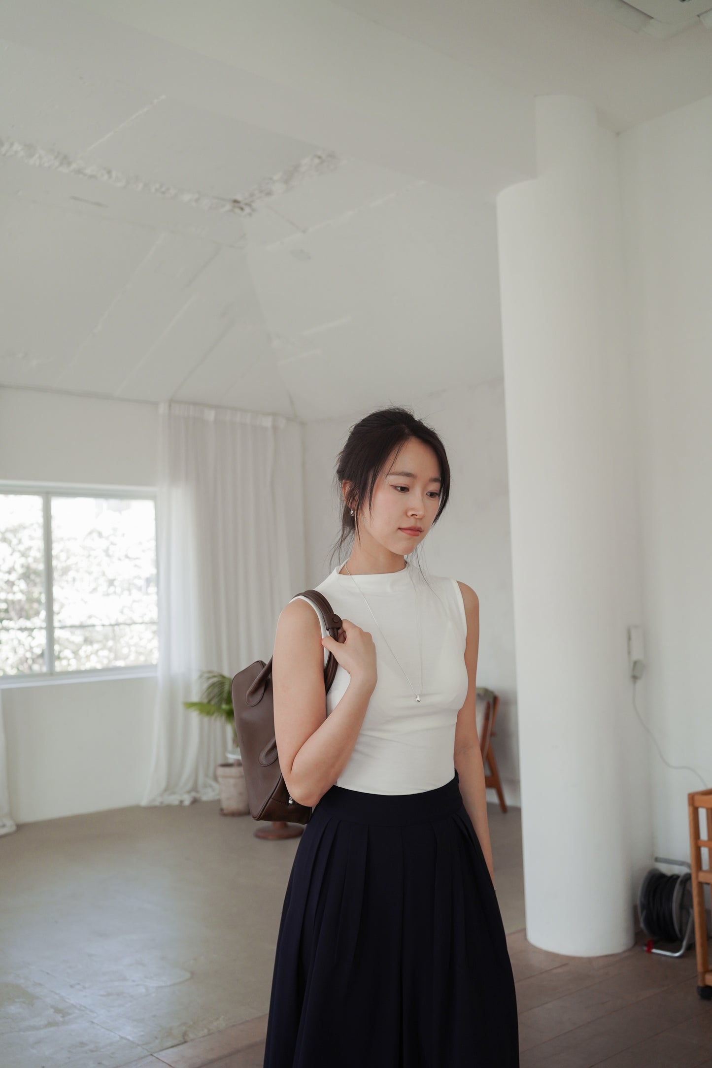 𝐌𝐚𝐫🇰🇷 Super soft! Mochi Half-neck Vest 〖0327.Live〗
