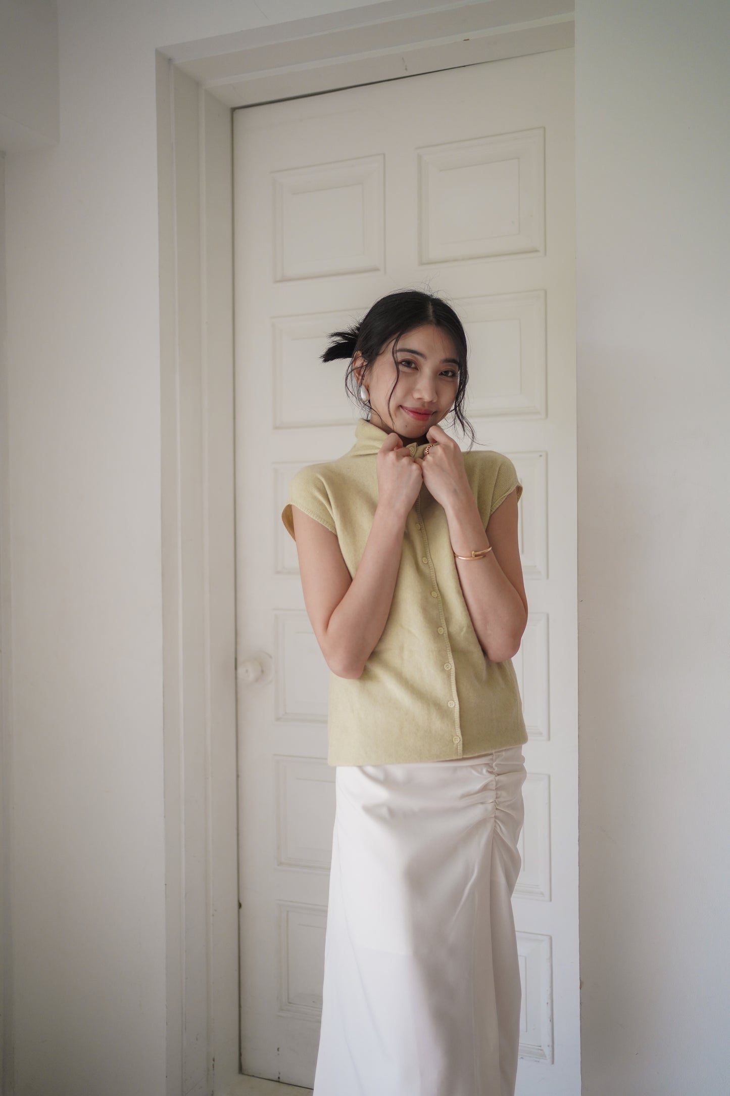 𝐒𝐞𝐩🇰🇷 Aria Raccoon Knit Top