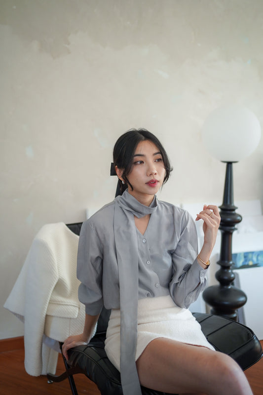 𝐃𝐞𝐜 Drape Blouse