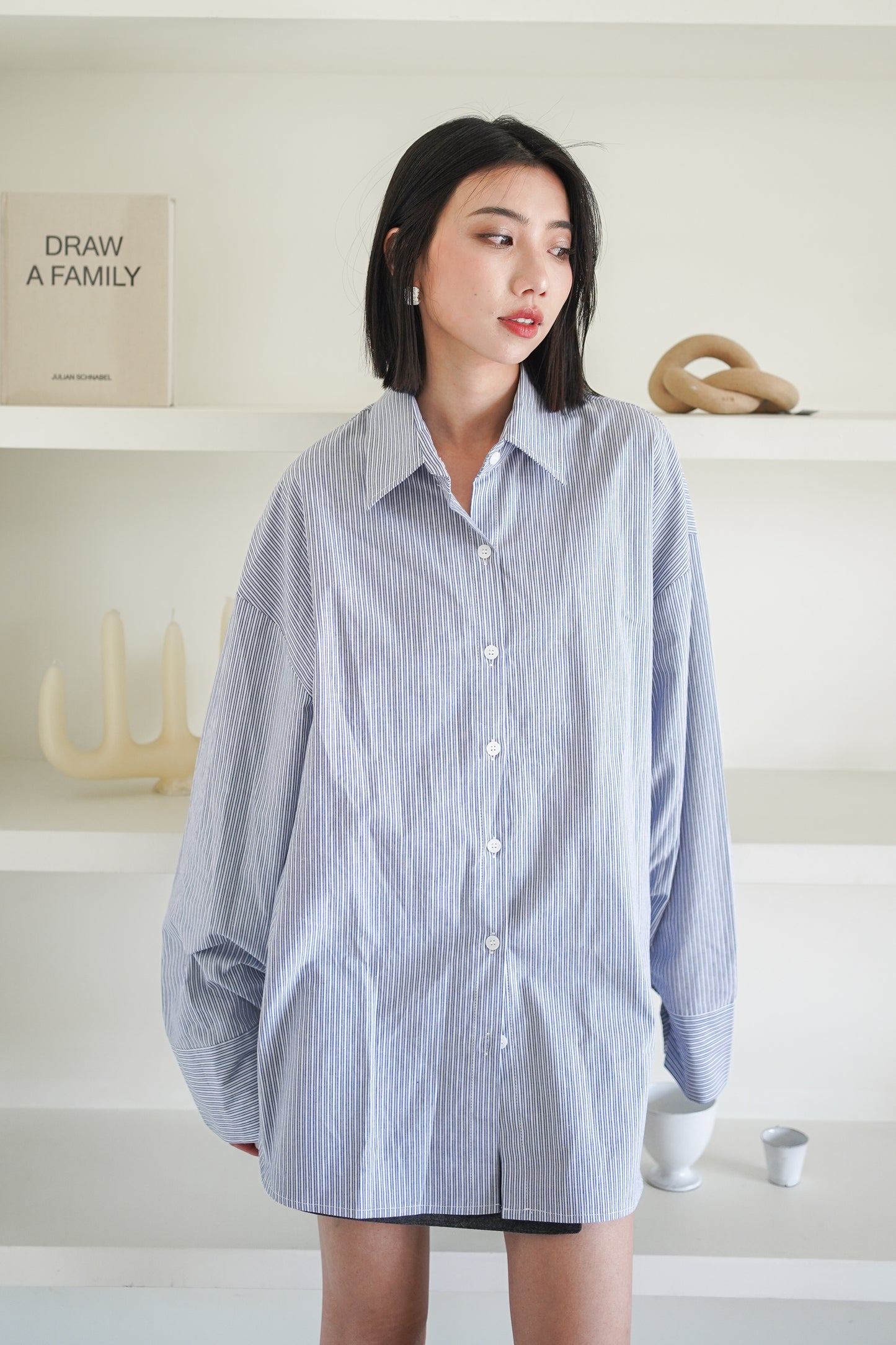 𝙎𝙖𝙡𝙚❣️ Oversize Striped Shirt