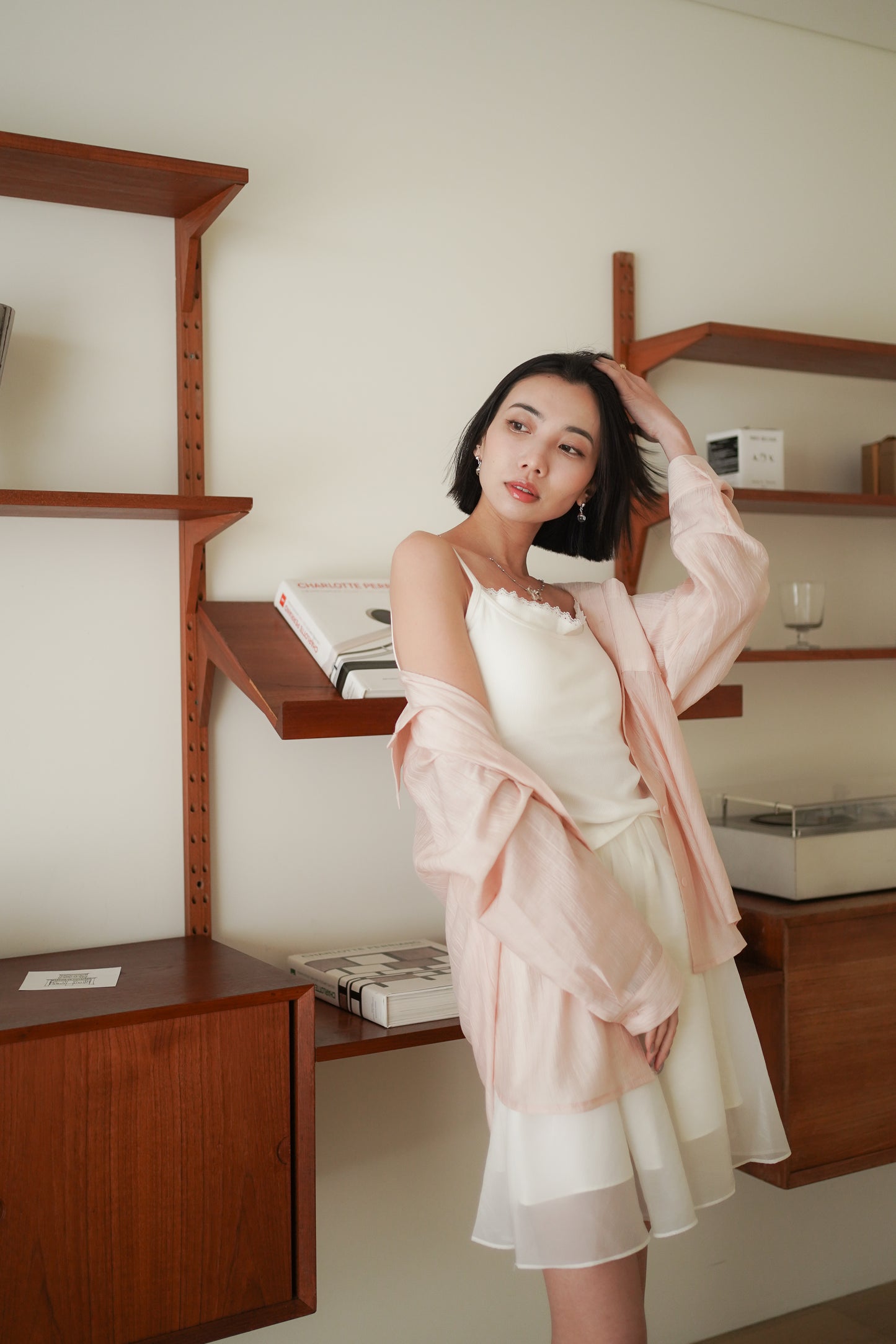 𝐌𝐚𝐲🇰🇷 【高級天絲】Tencil Flowing Shirt