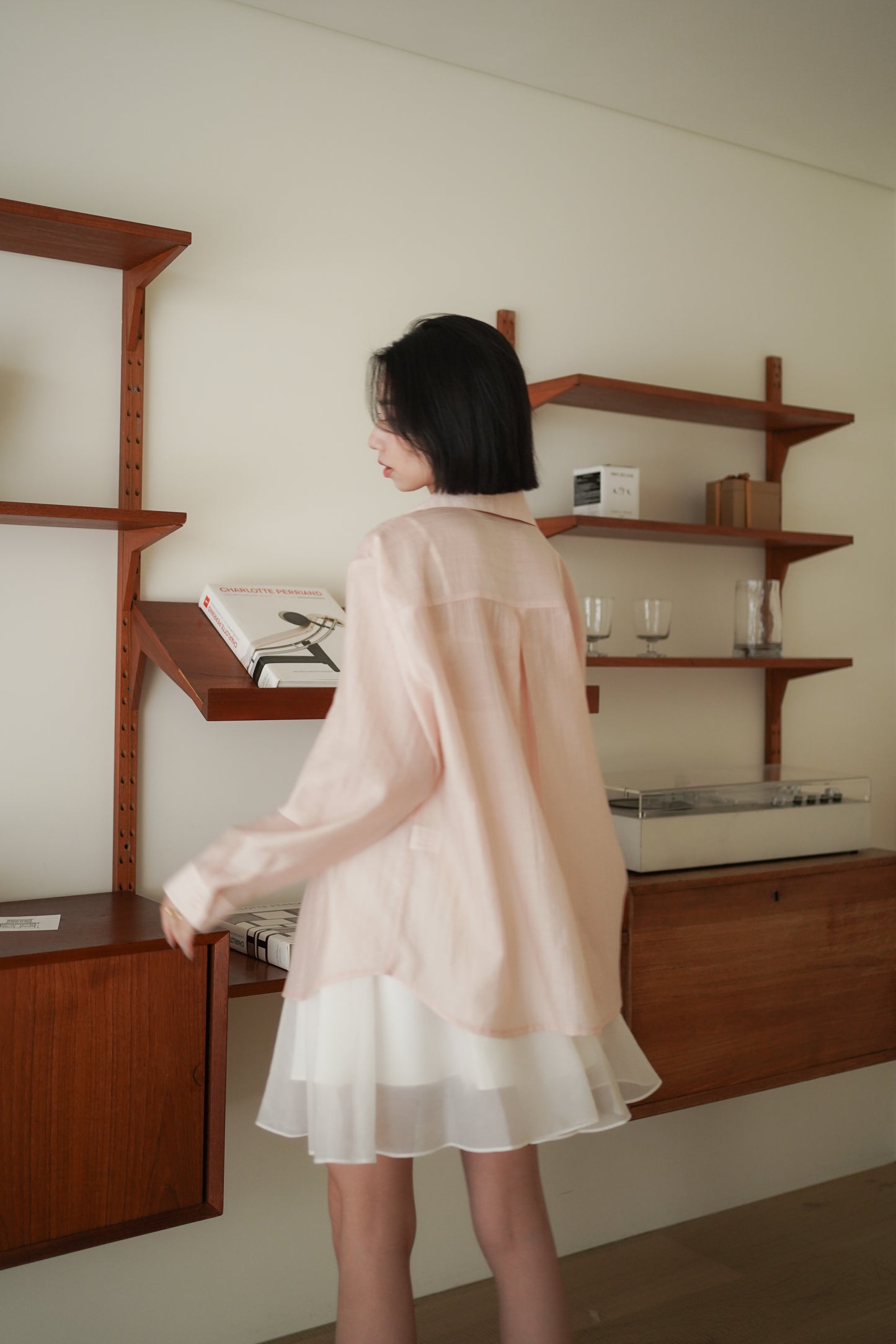 𝐌𝐚𝐲🇰🇷 【高級天絲】Tencil Flowing Shirt