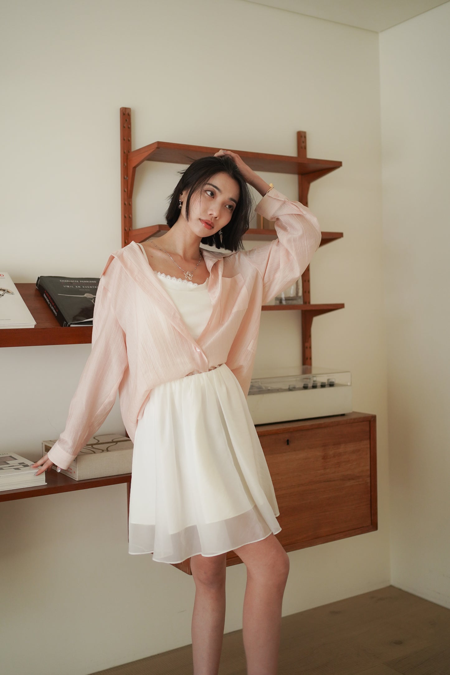 𝐌𝐚𝐲🇰🇷 【高級天絲】Tencil Flowing Shirt
