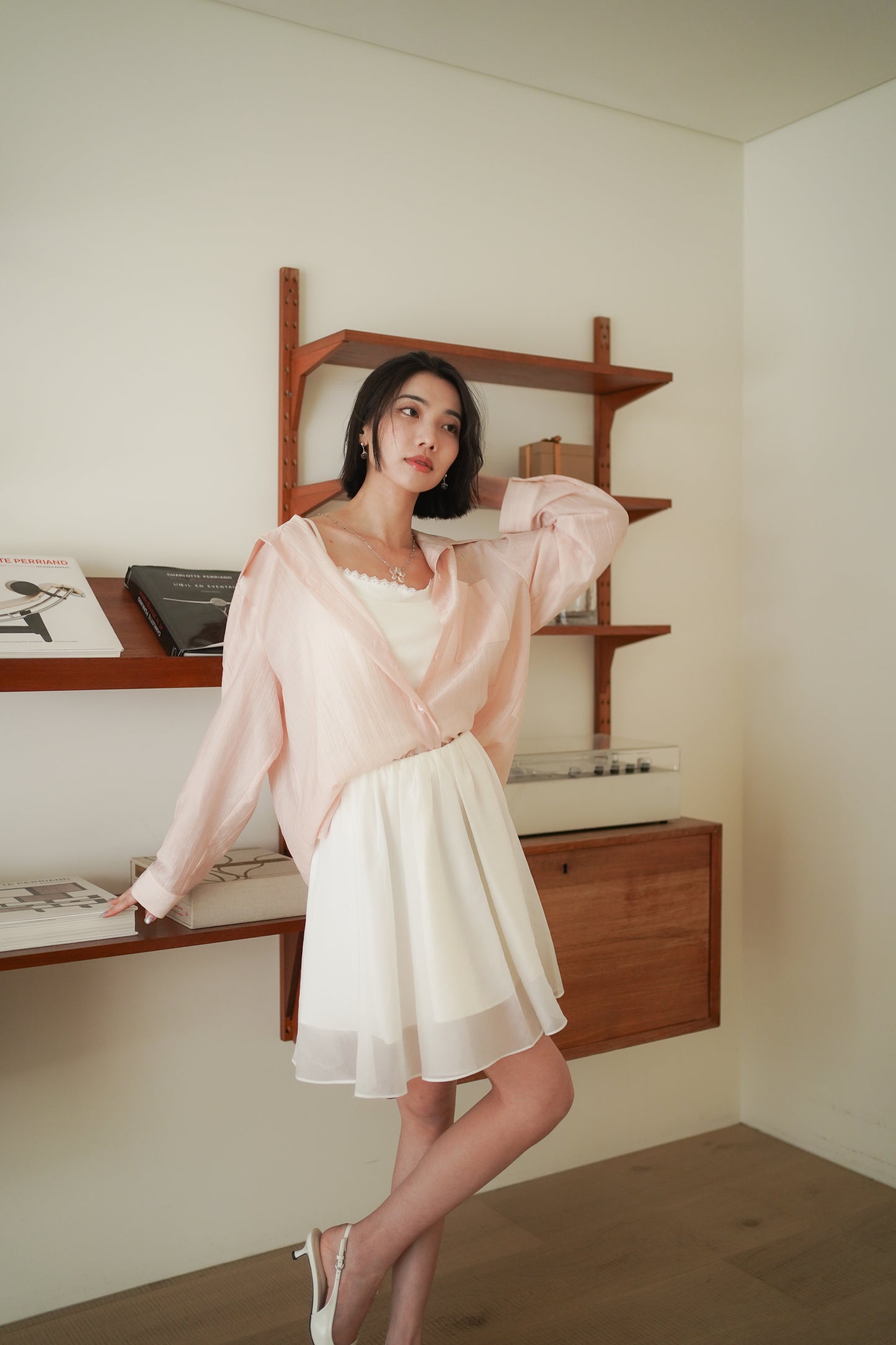 𝐌𝐚𝐲🇰🇷 【高級天絲】Tencil Flowing Shirt