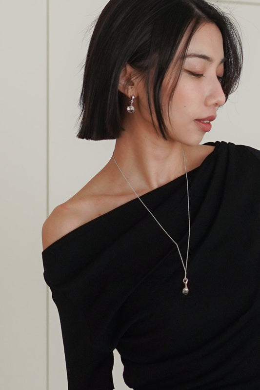 𝐌𝐚𝐲🇰🇷 Contemporary Minimal Silver Set