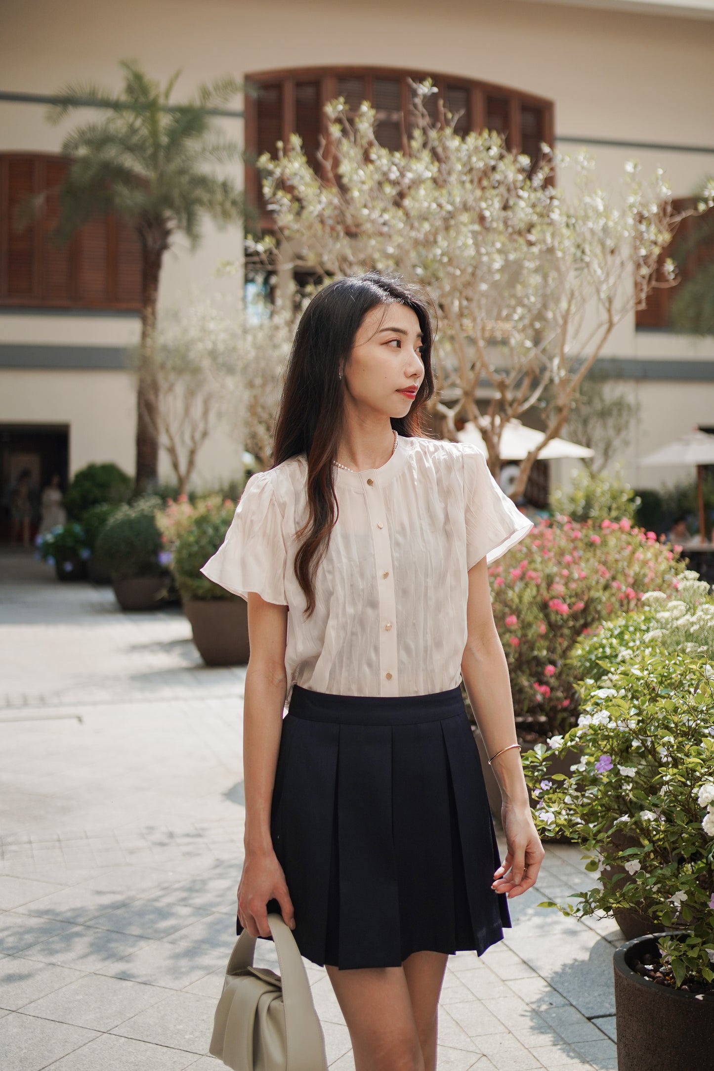 𝐉𝐮𝐥 Ripple Ruffle Blouse 〖Re-Edition〗