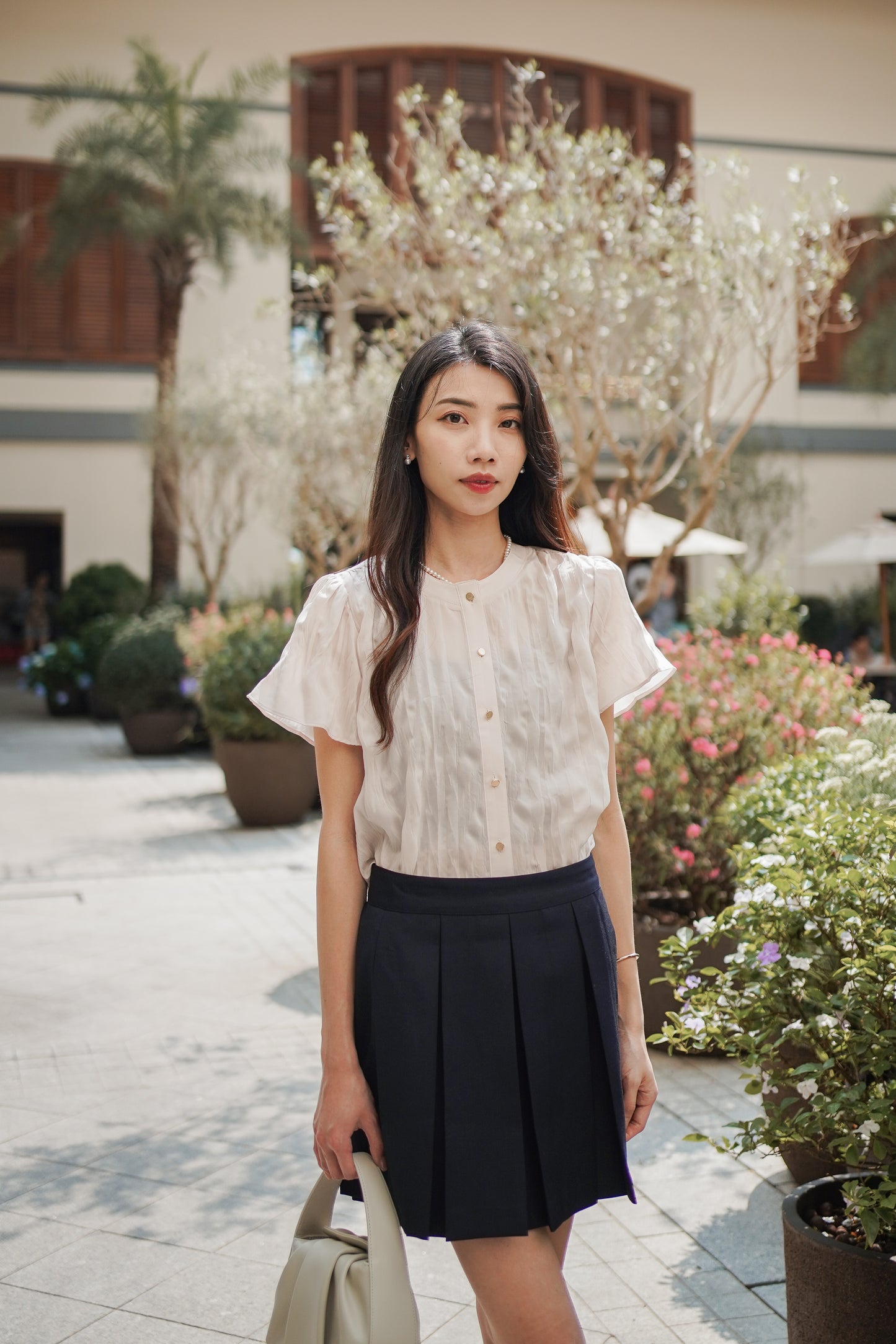 𝐉𝐮𝐥 Ripple Ruffle Blouse 〖Re-Edition〗