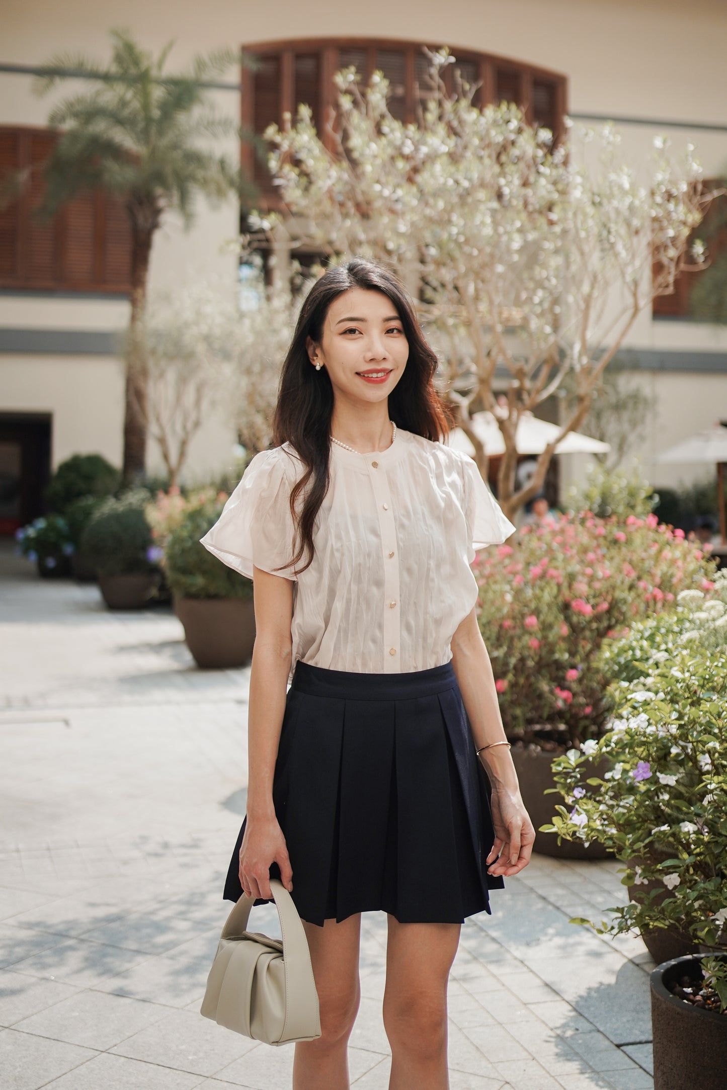 𝐉𝐮𝐥 Ripple Ruffle Blouse 〖Re-Edition〗