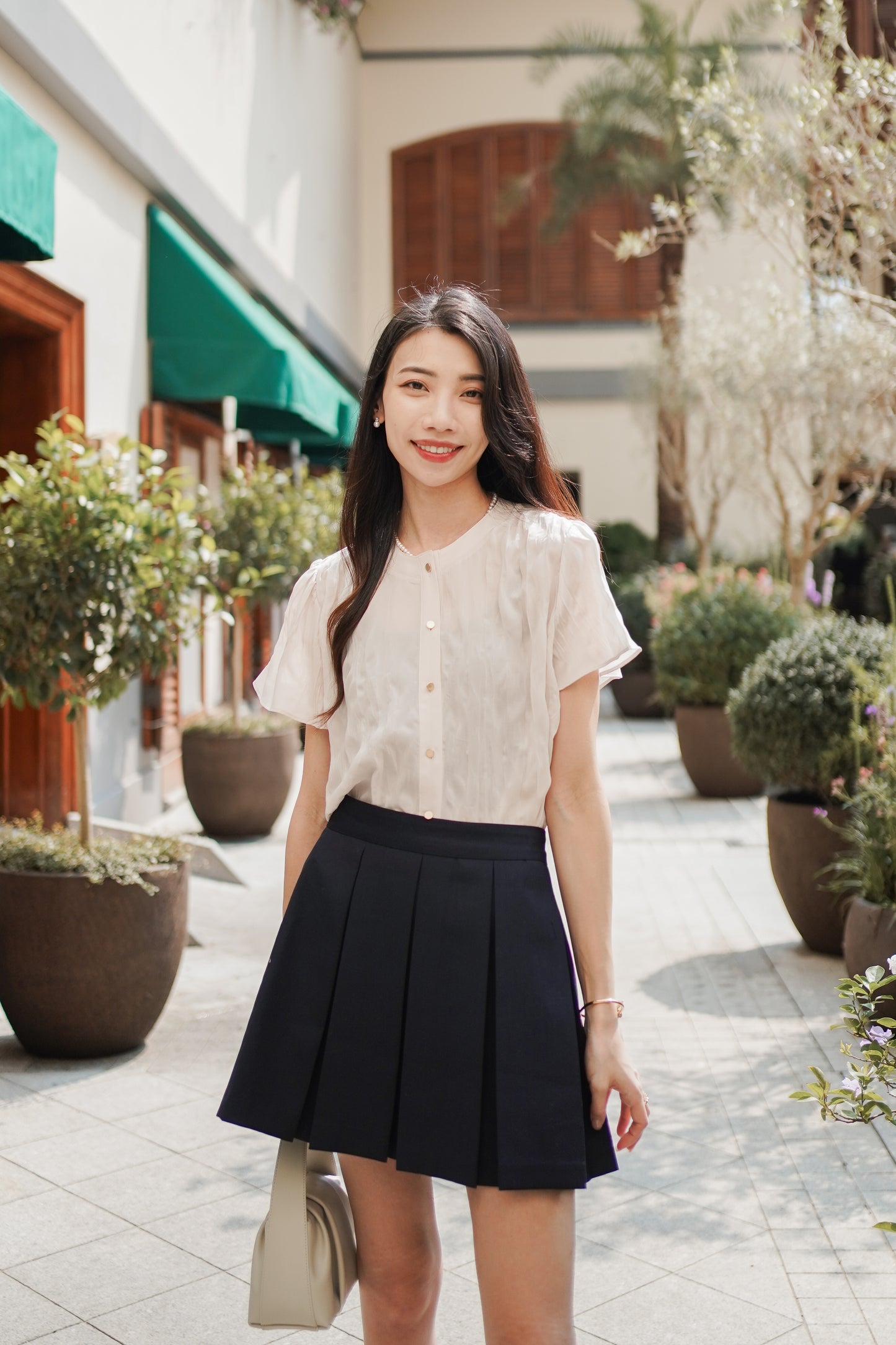 𝐉𝐮𝐥 Ripple Ruffle Blouse 〖Re-Edition〗