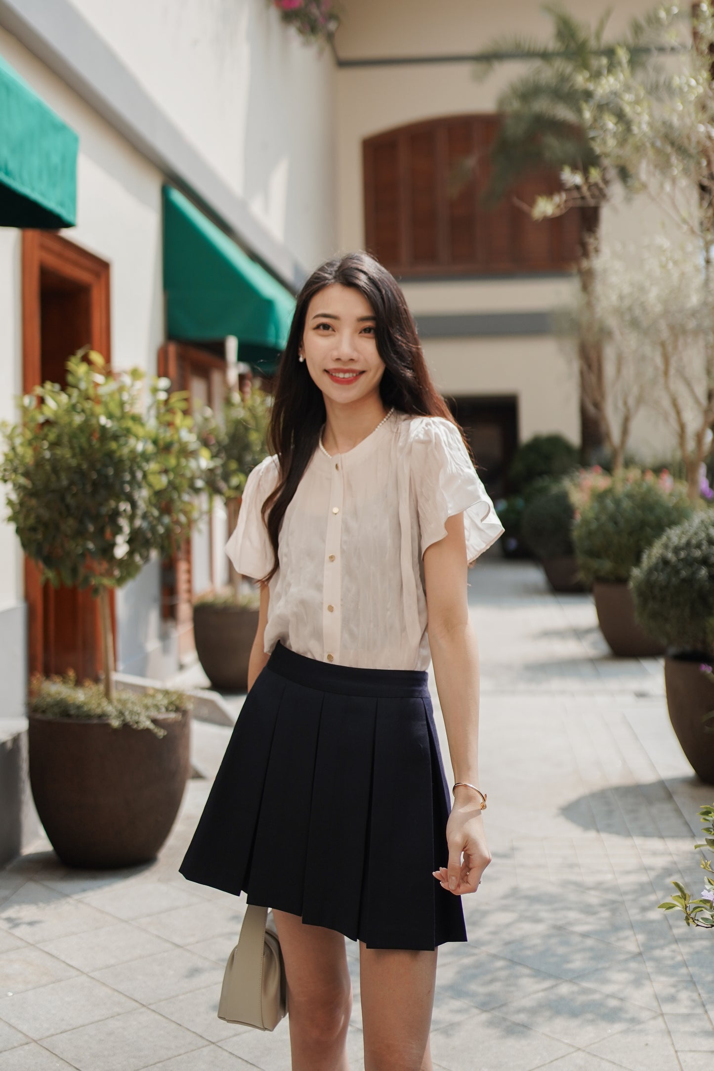 𝐉𝐮𝐥 Ripple Ruffle Blouse 〖Re-Edition〗