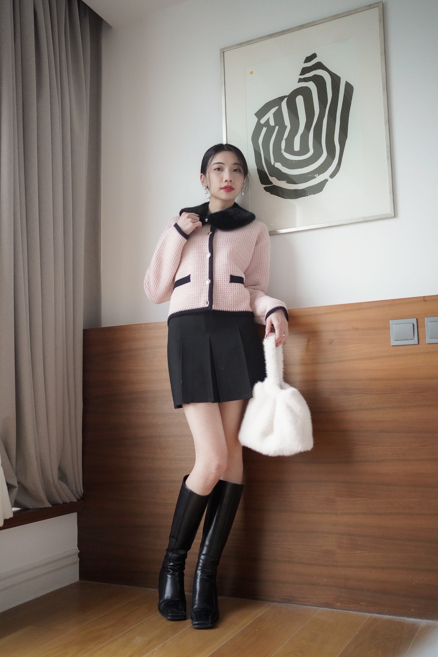 Faux Fur Mini Bag