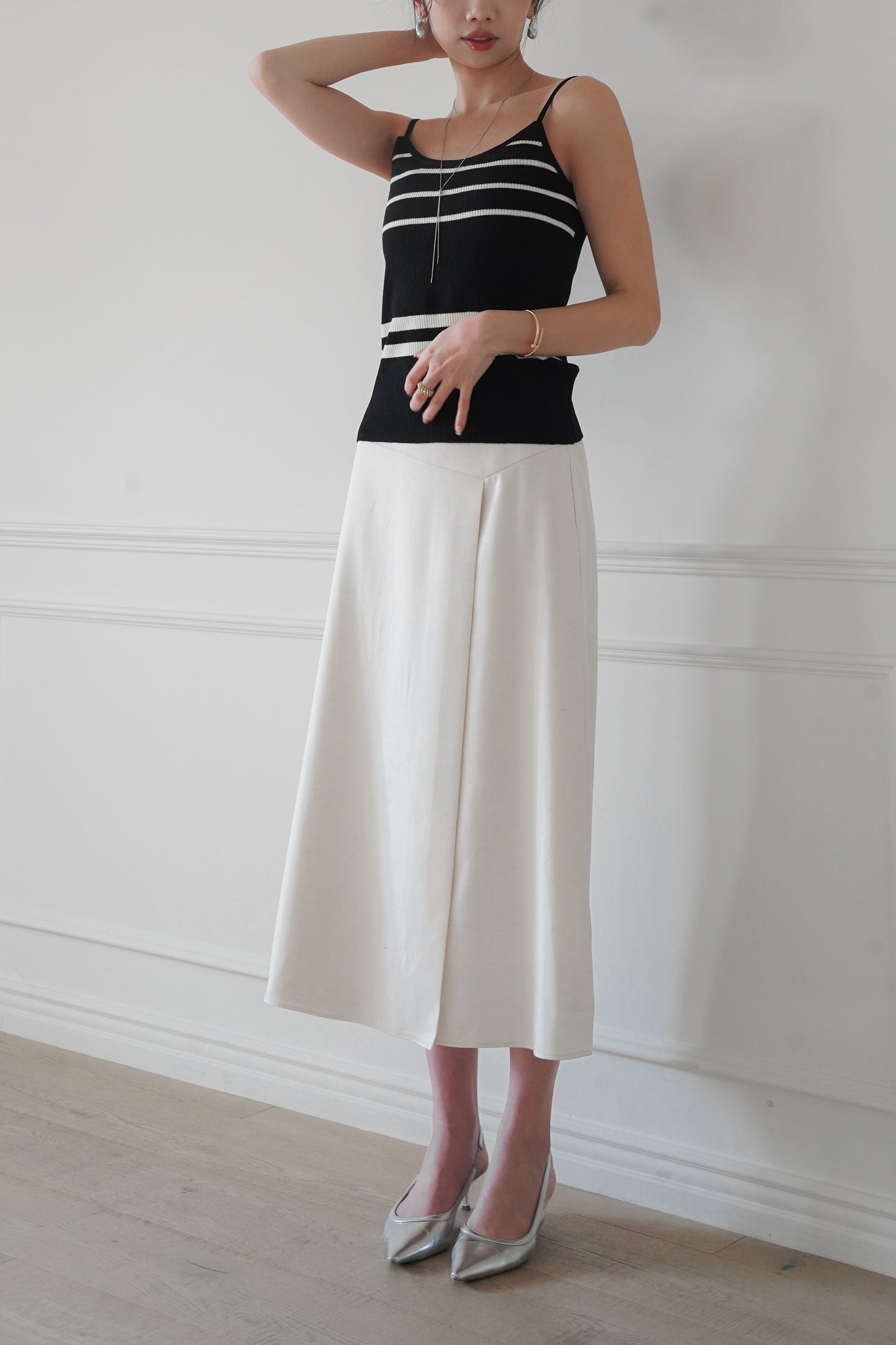 A-line Midi Skirt