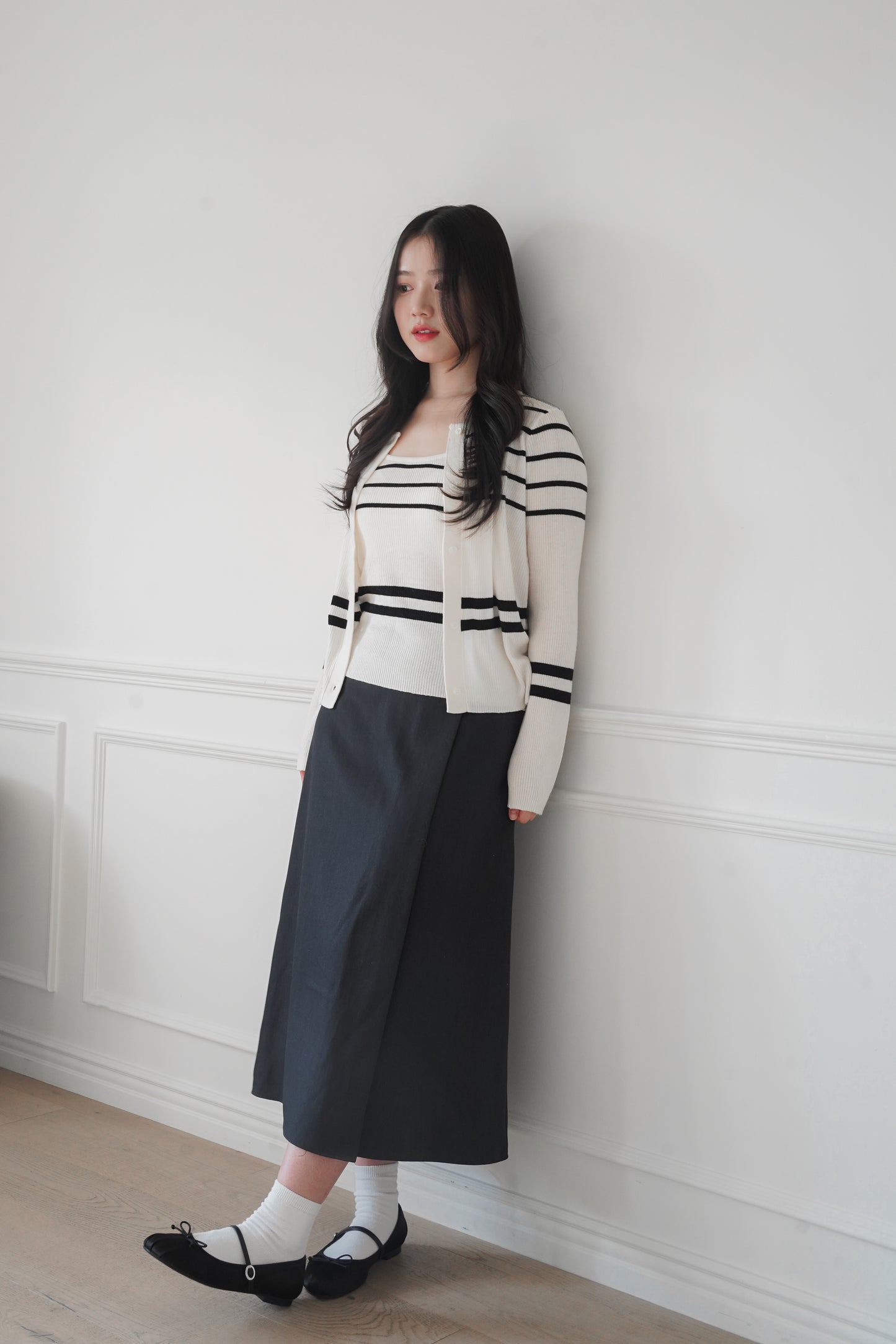 A-line Midi Skirt