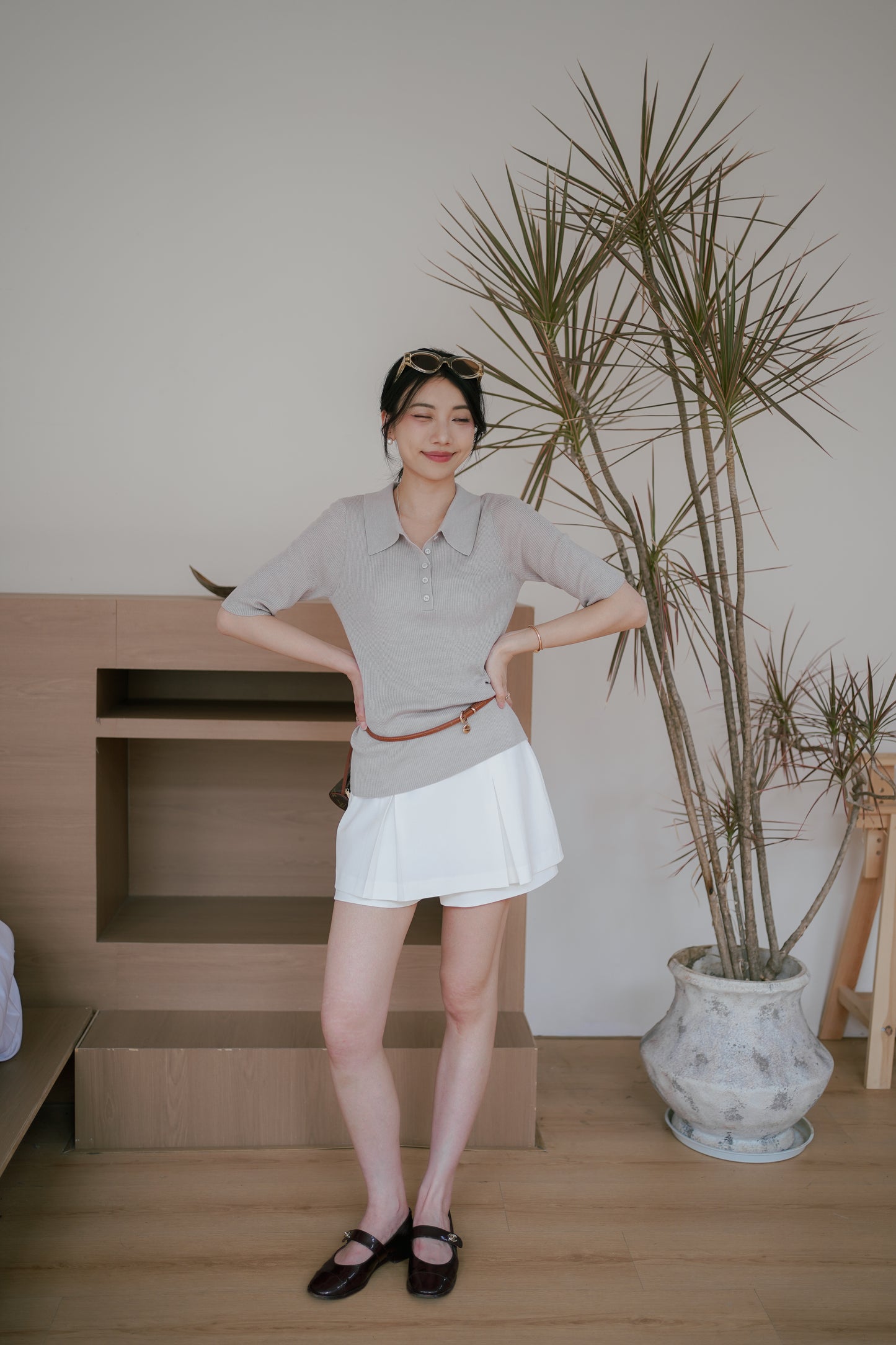 𝐌𝐚𝐲 Classy Ribbed Polo