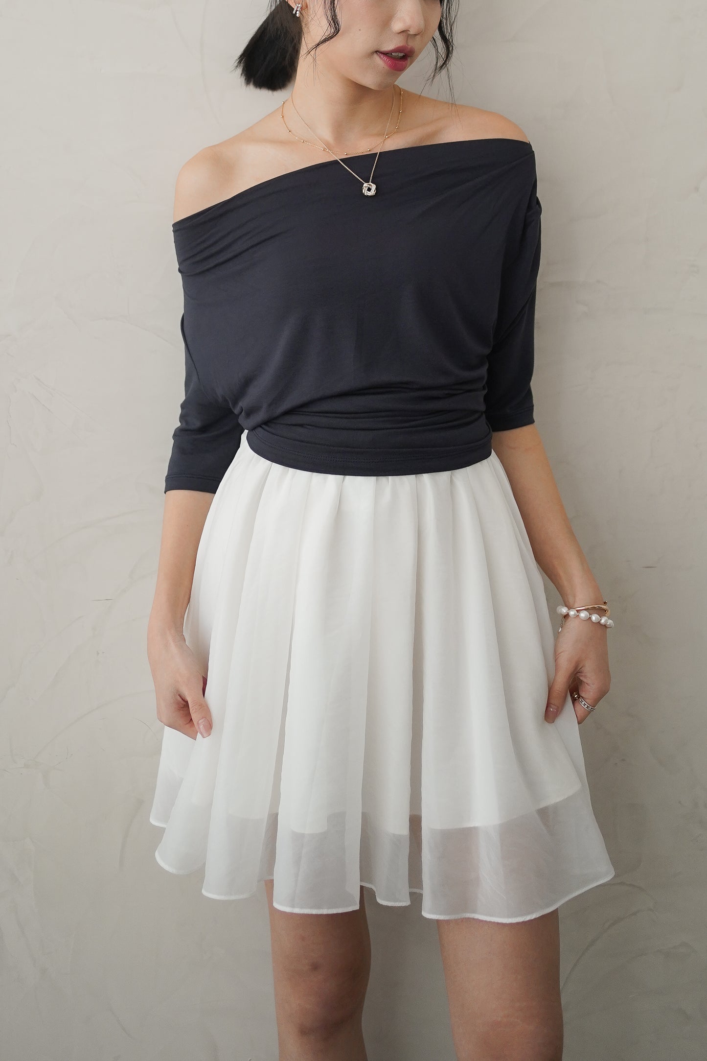 𝐀𝐮𝐭 【Kedi Made】 Lunare Drape Top