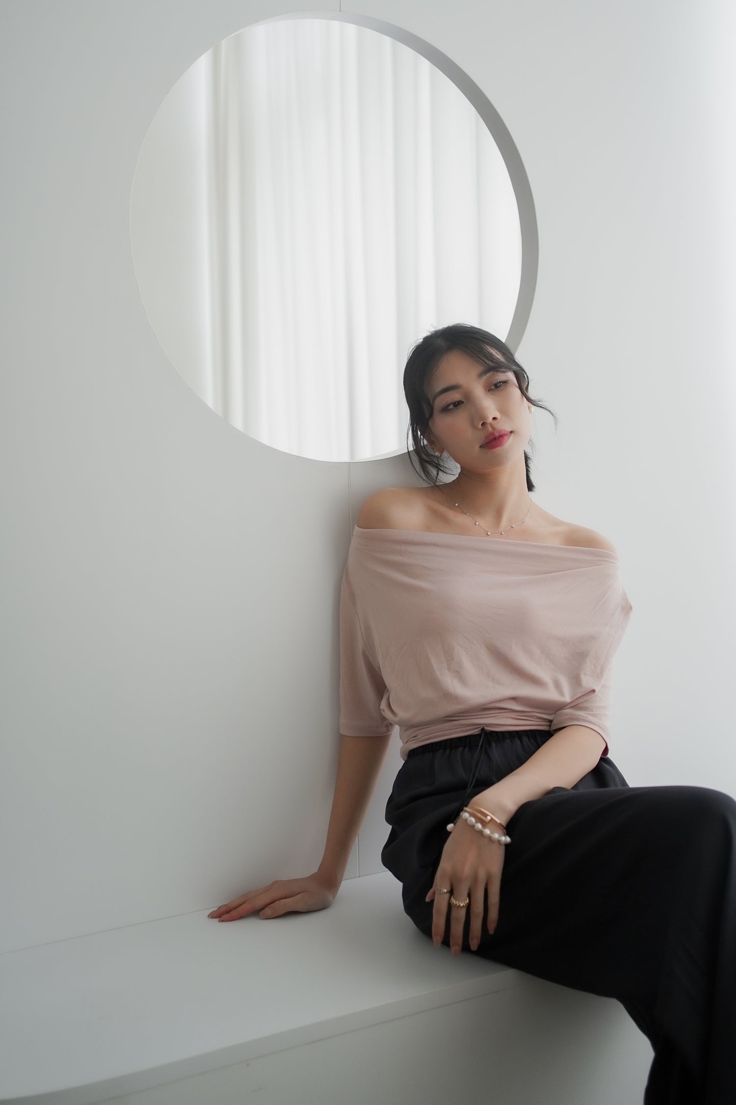 𝐀𝐮𝐭 【Kedi Made】 Lunare Drape Top