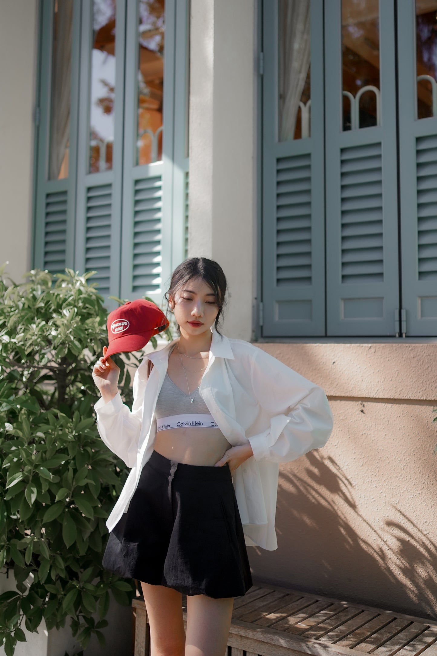 𝐀𝐮𝐭 Classic Solid Cotton Shirt
