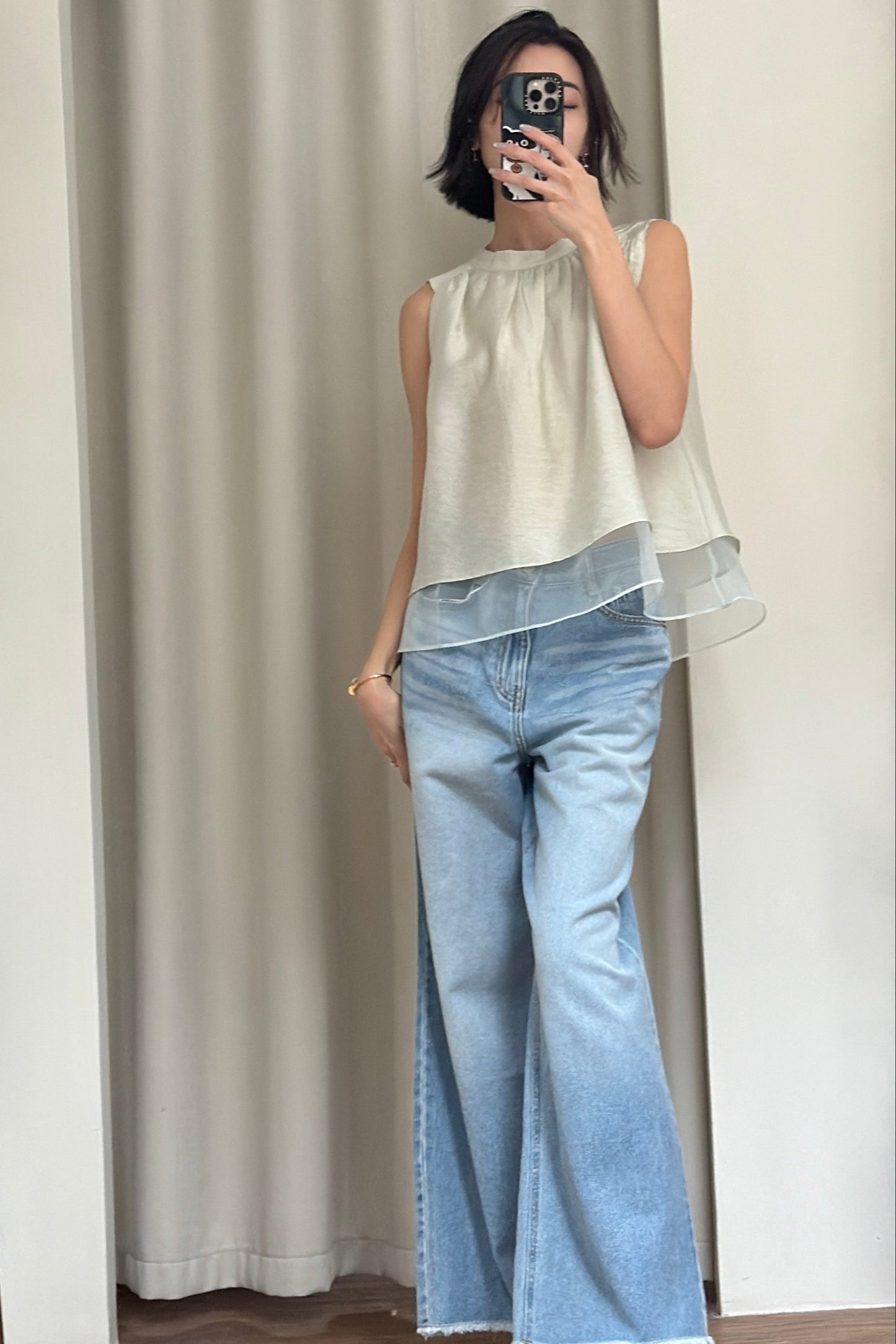 ℰ́𝓉ℯ́ Layered Veil Top ᵇᵉˢᵗ ⁱᵗᵉᵐ
