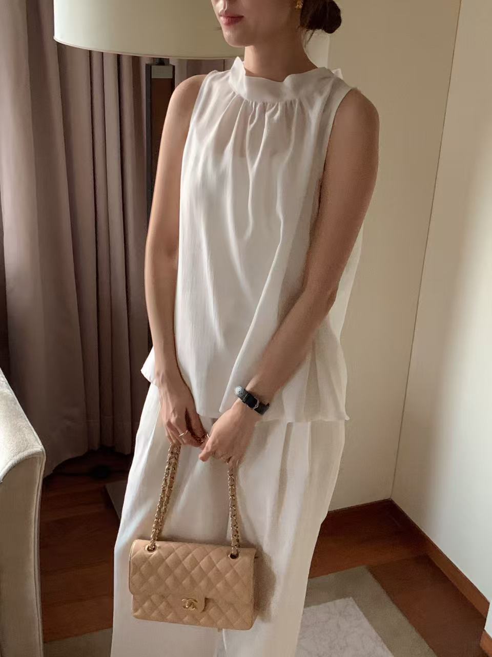 𝐊𝐞𝐝𝐢 𝐒𝐒 Linen Ribbon Vest