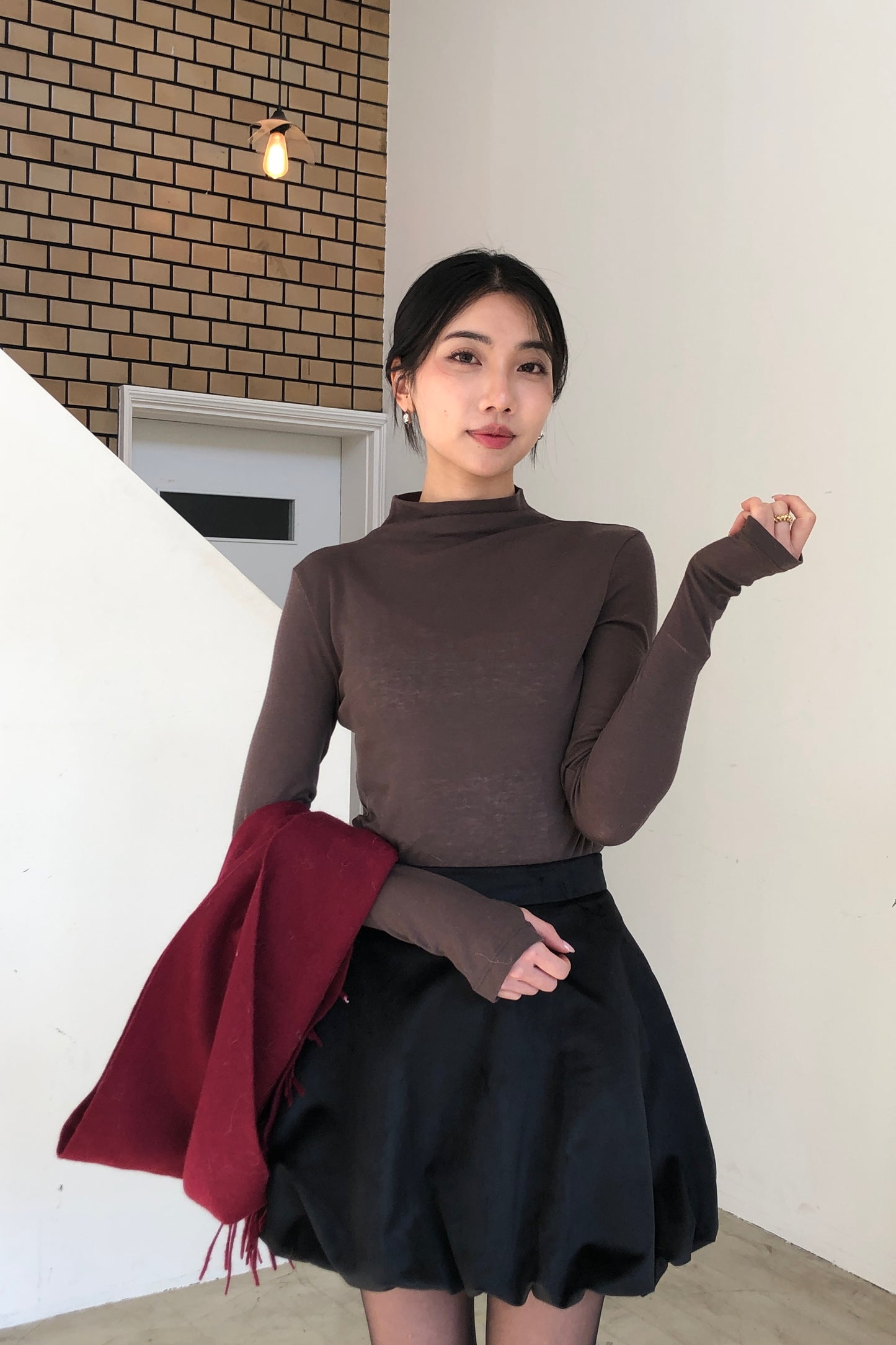 【打底+外套保暖set】Wool Coat Set & Merino Tencel Top Combo〖原價1960〗