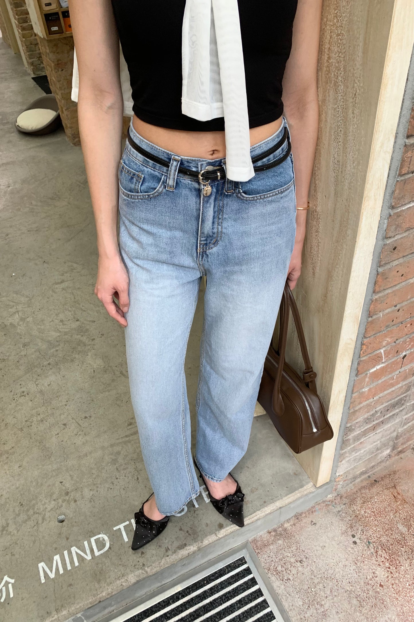 𝐒𝐞𝐩🇰🇷 Azure Straight Denim