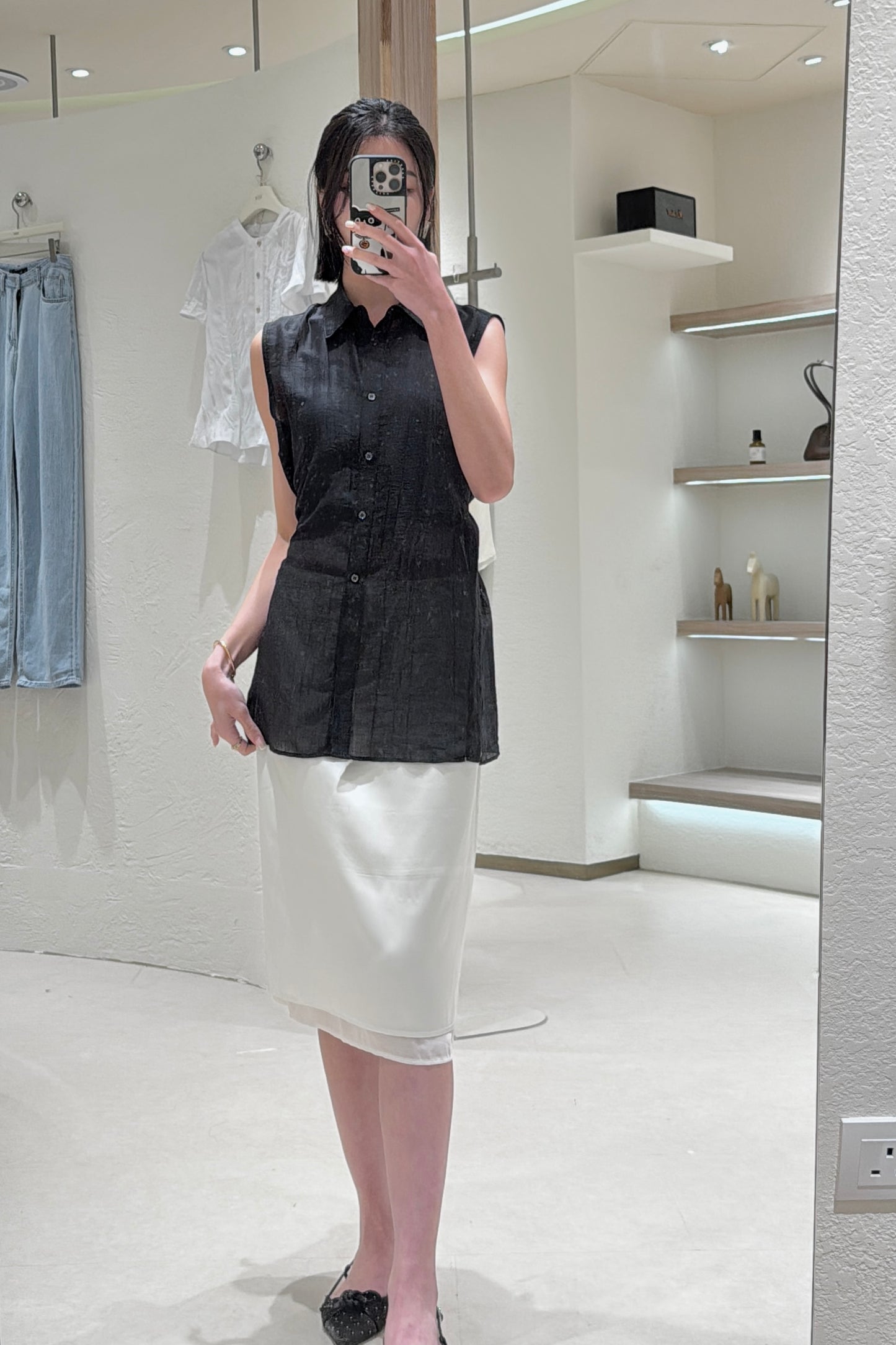 𝐉𝐮𝐥 Lustre Veil Skirt