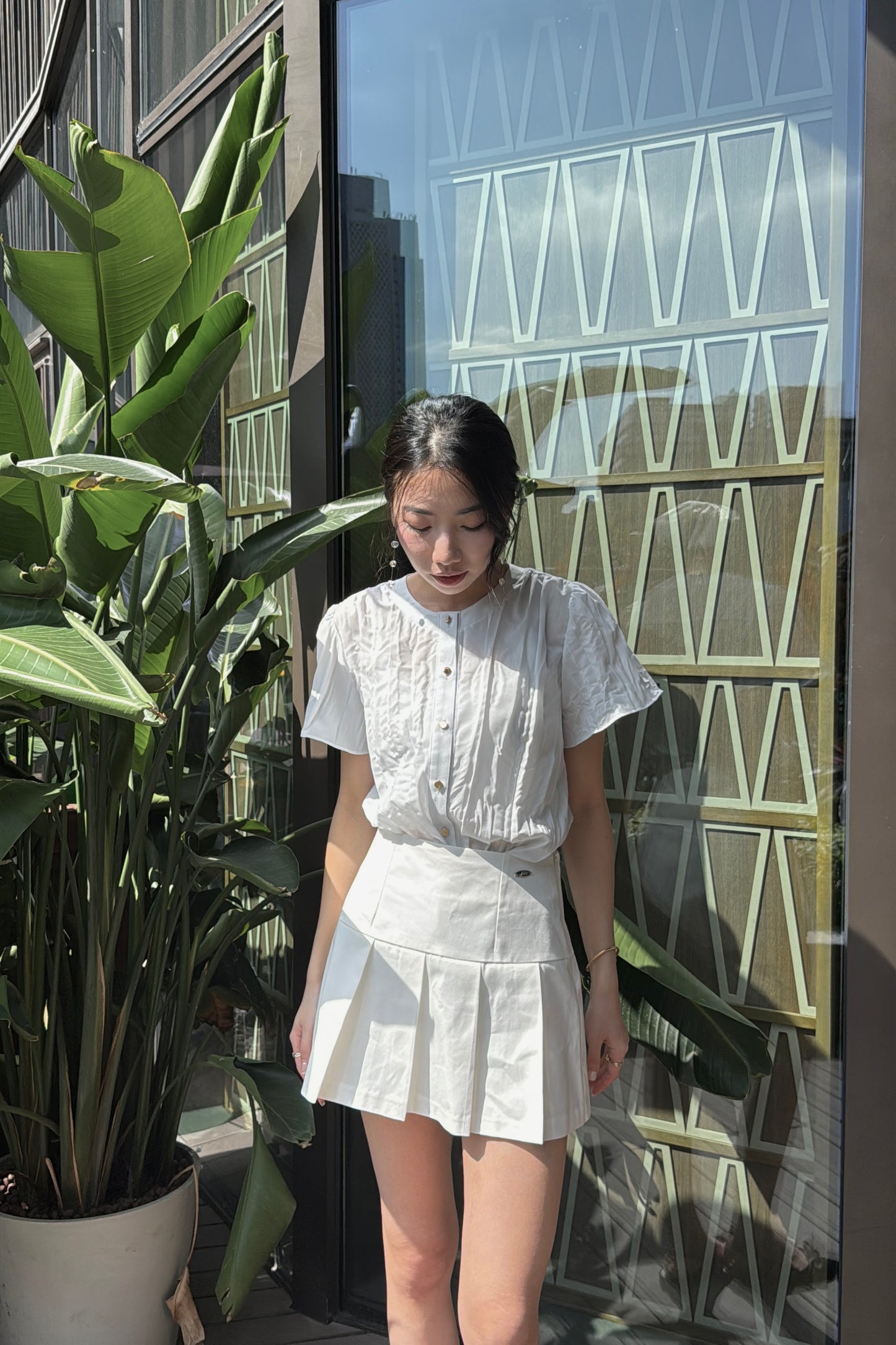 𝐉𝐮𝐥 Ripple Ruffle Blouse 〖Re-Edition〗