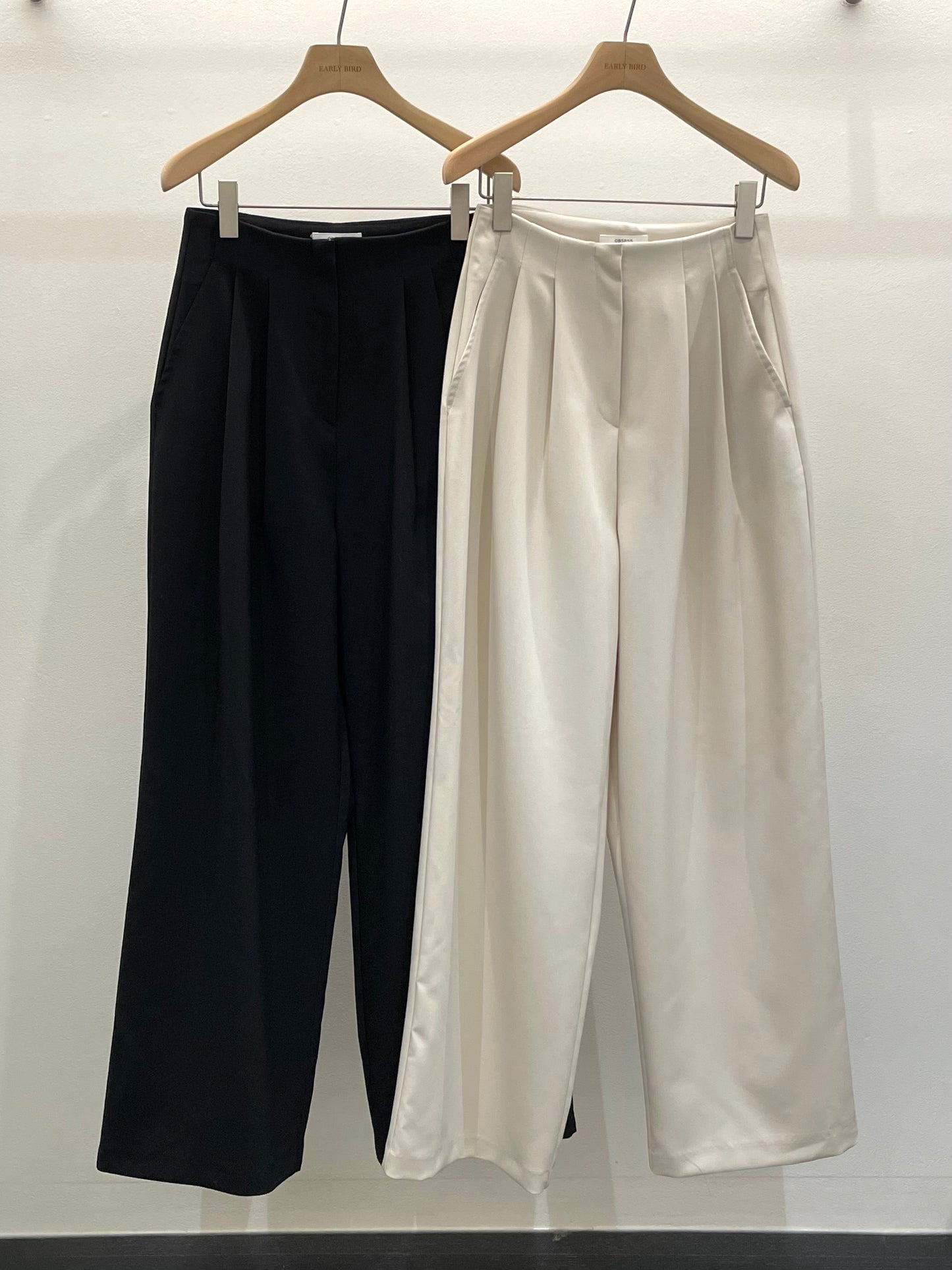 Wide Leg Pleated Pants
