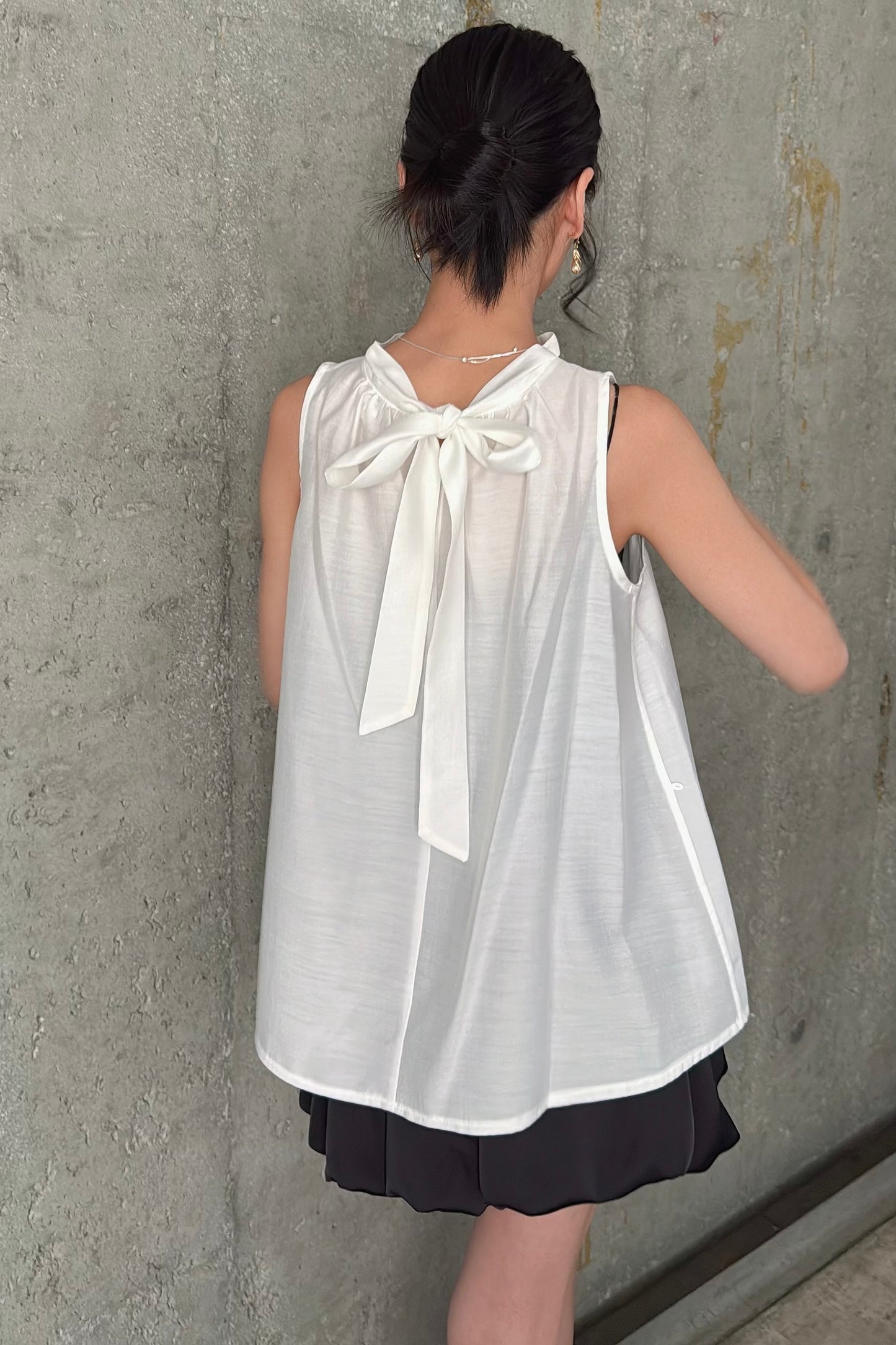 𝐊𝐞𝐝𝐢 𝐒𝐒 Linen Ribbon Vest