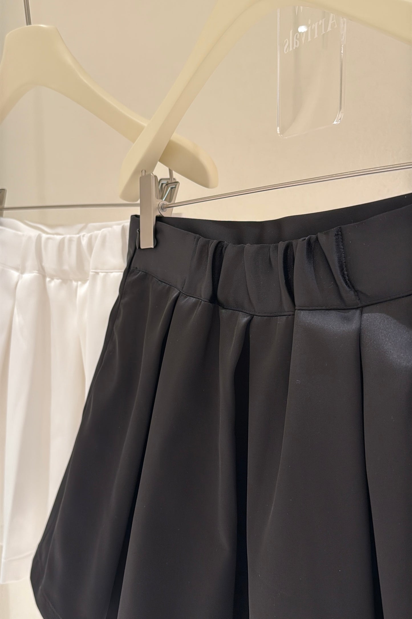 𝐀𝐮𝐭 Satin Prep Skirt