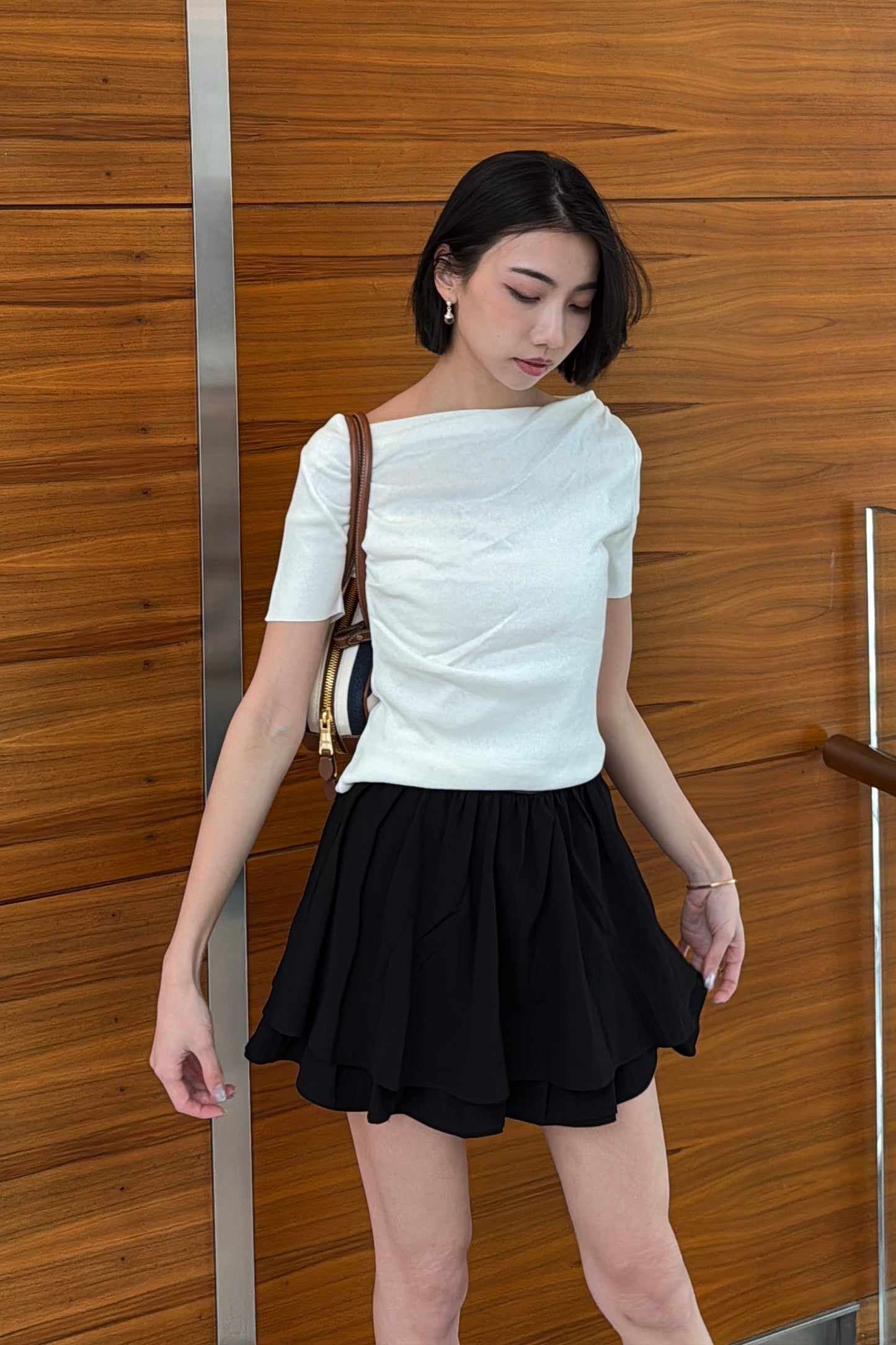 𝐌𝐚𝐲🇰🇷 【百搭裙褲】Mini Flare Skort